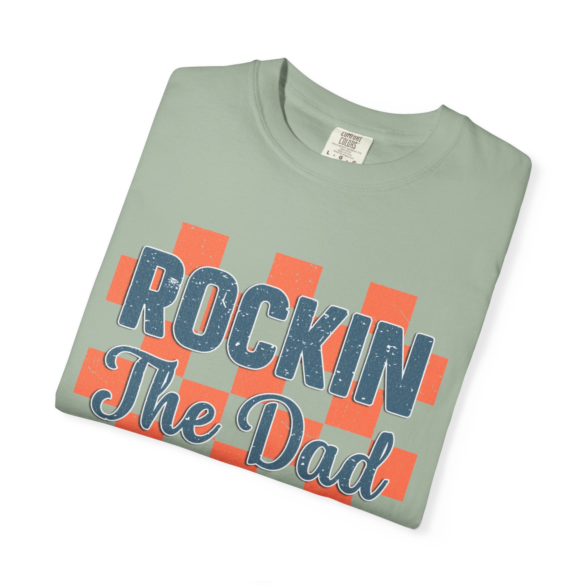 Textured Rockin' The Dad Life T-Shirt