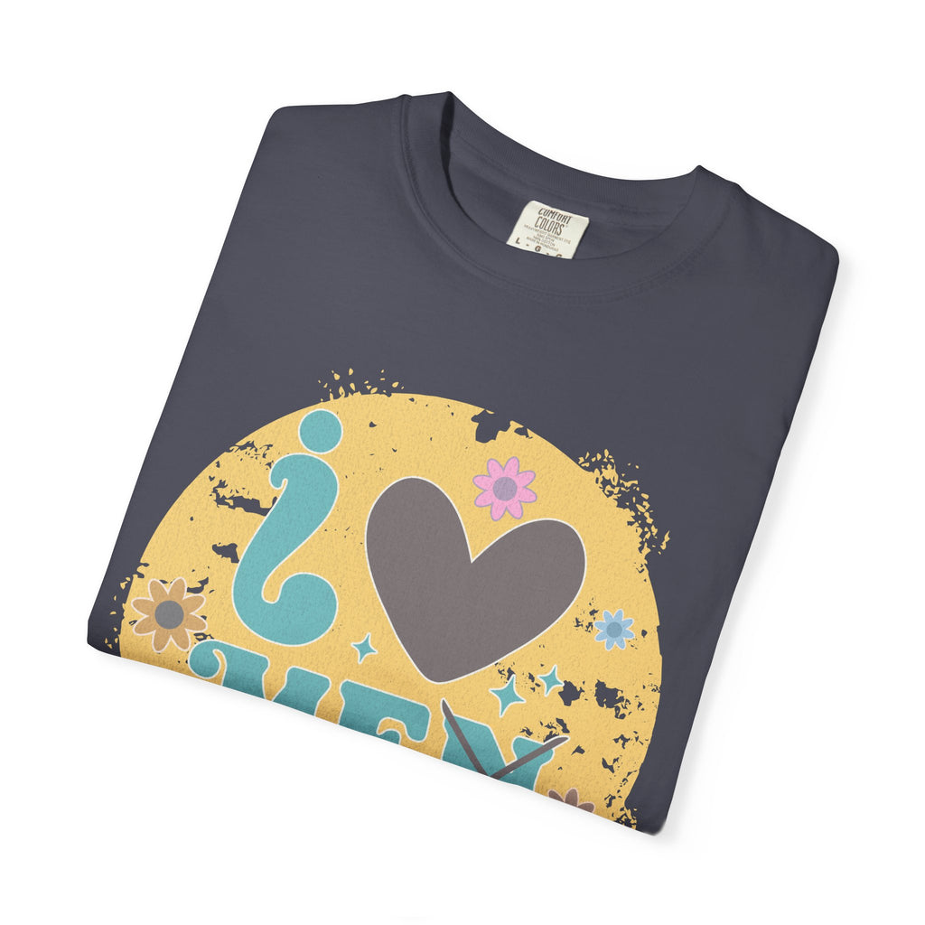 Funny Retro Self Love Retro Textured Tee