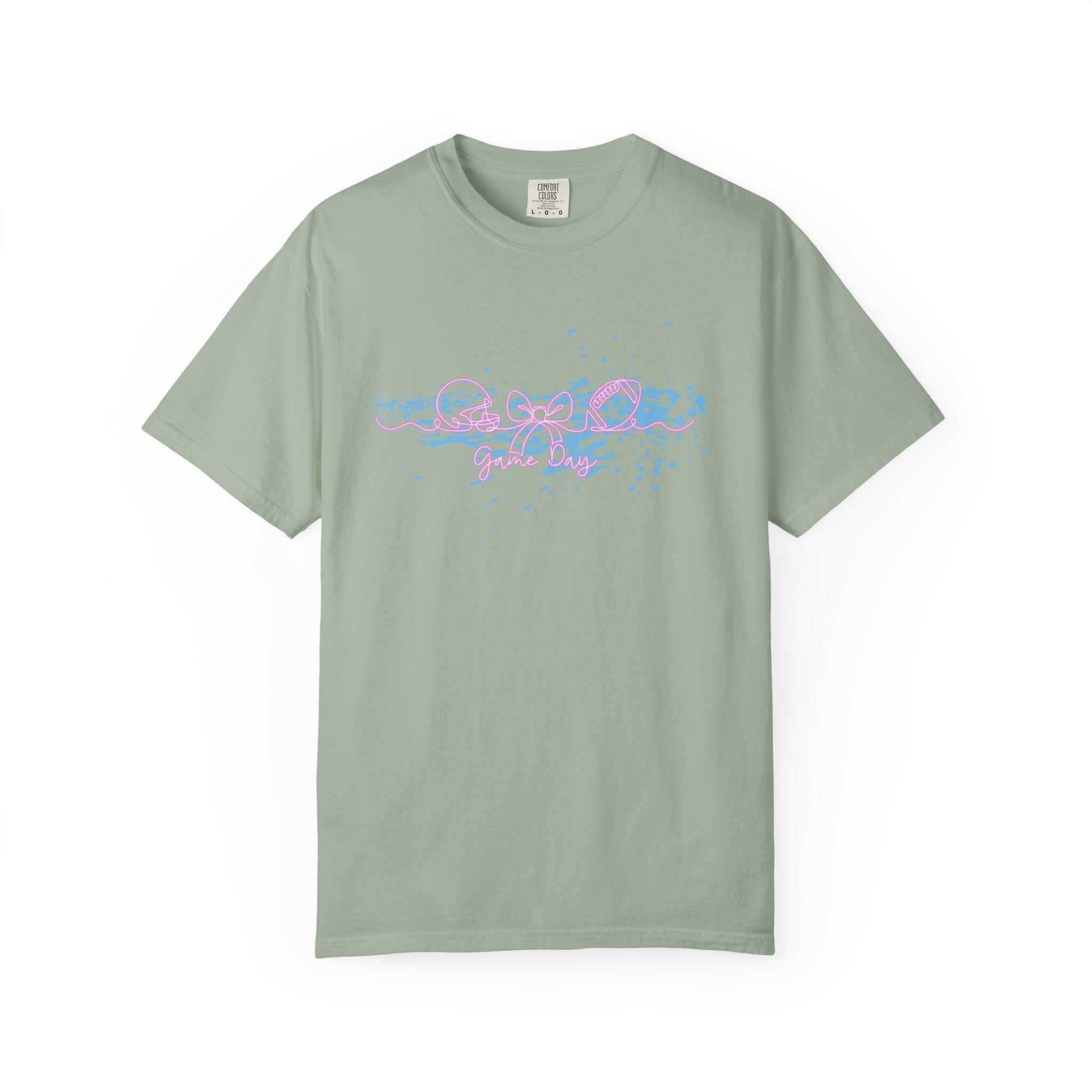 Coquette Aesthetic Football Game Day Textured Tee