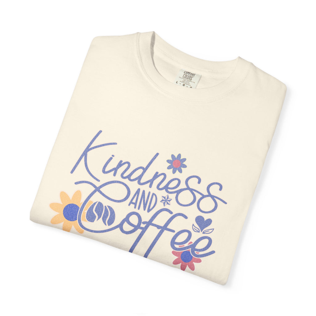 Textured Kindness and Coffee T-Shirt