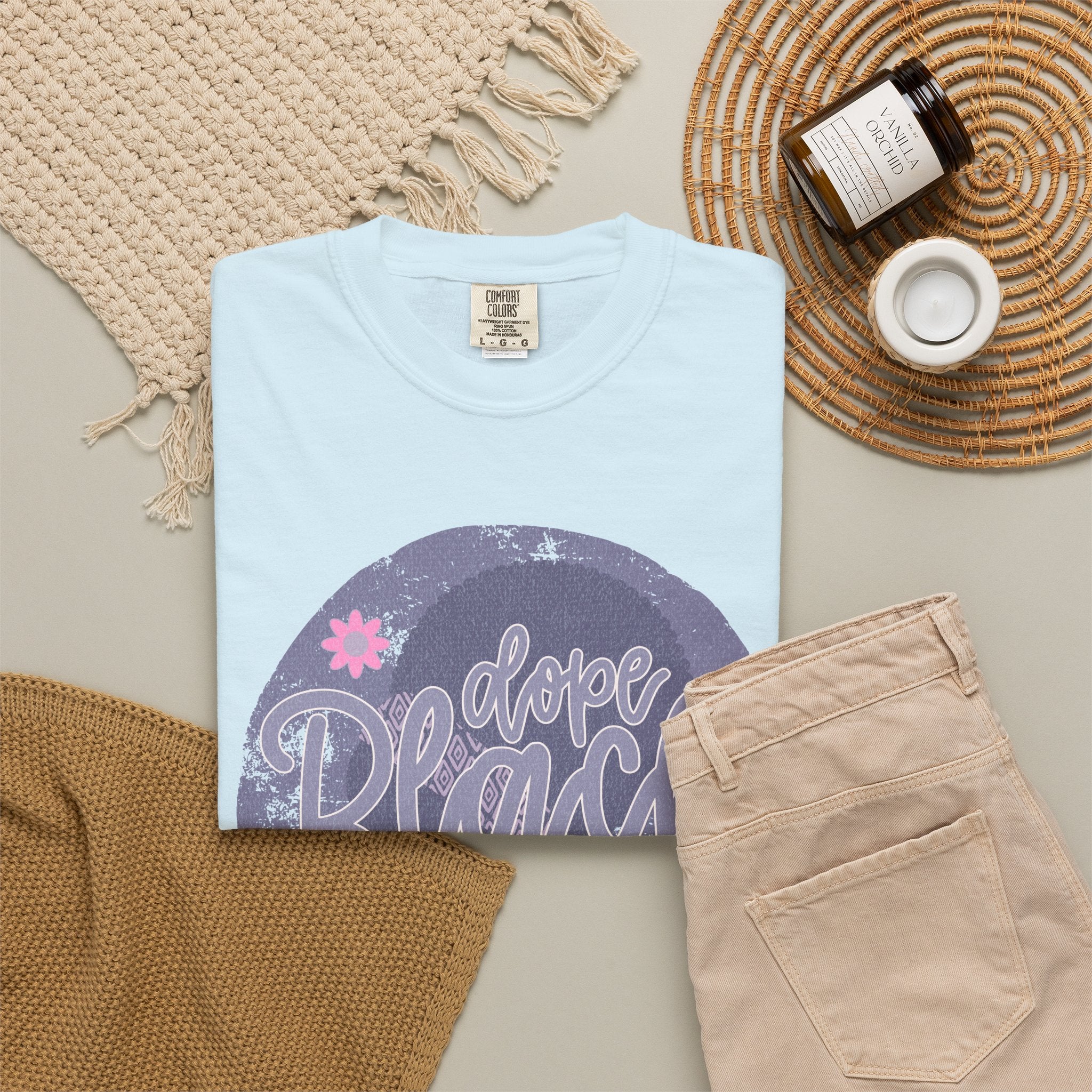 Vintage Floral 'Love Blooms Within' T-Shirt