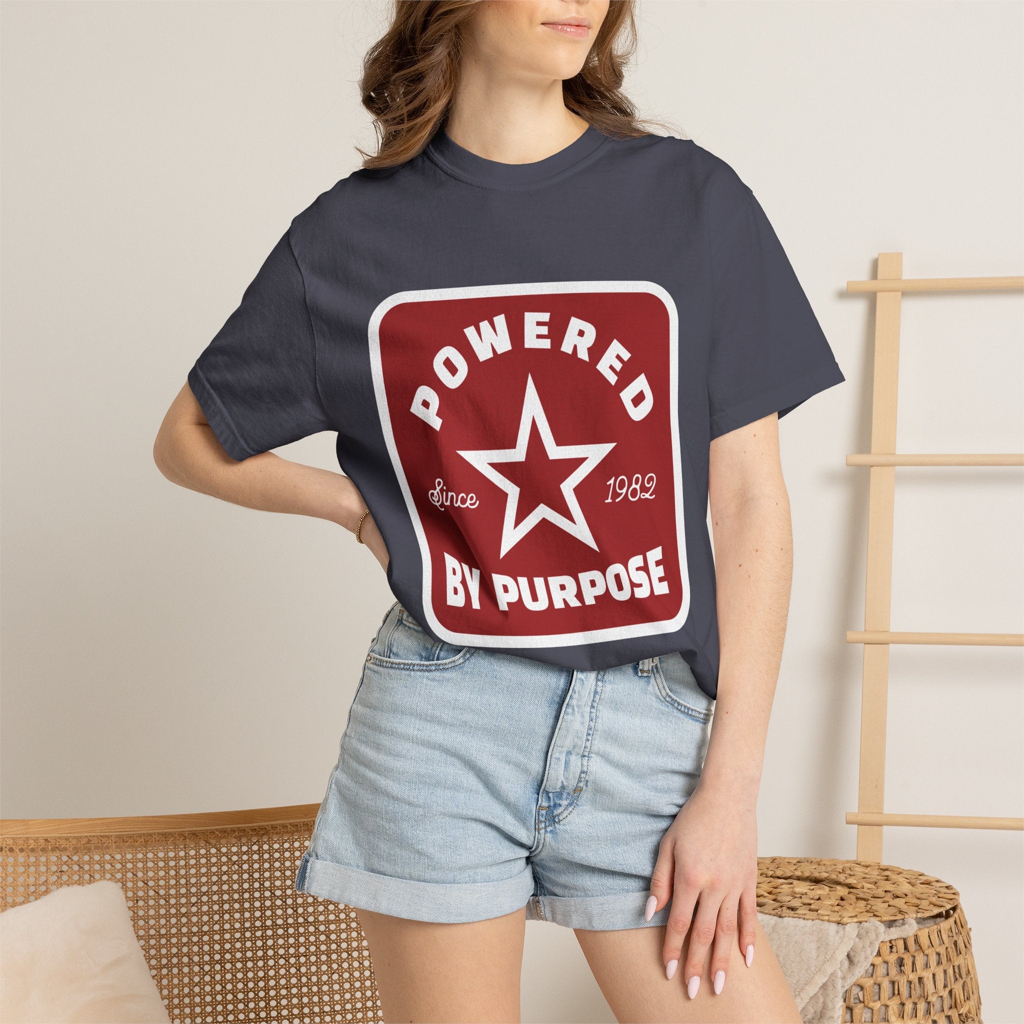 Powered by Purpose Textured T-Shirt