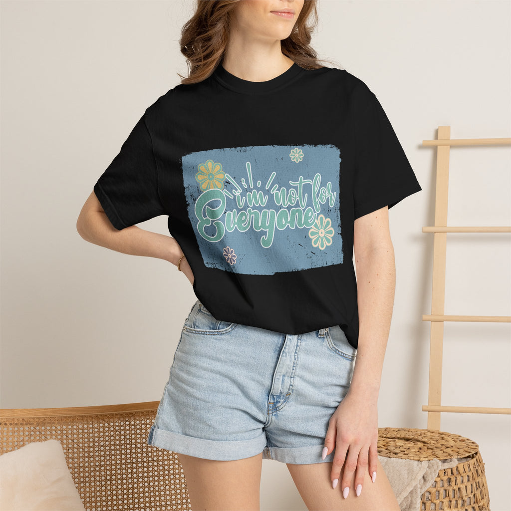 Textured Retro I'm Not For Everyone Tee