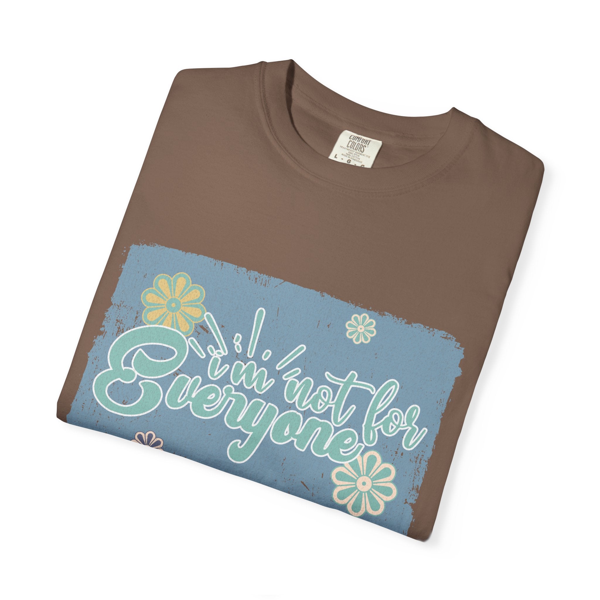 Textured Retro I'm Not For Everyone Tee