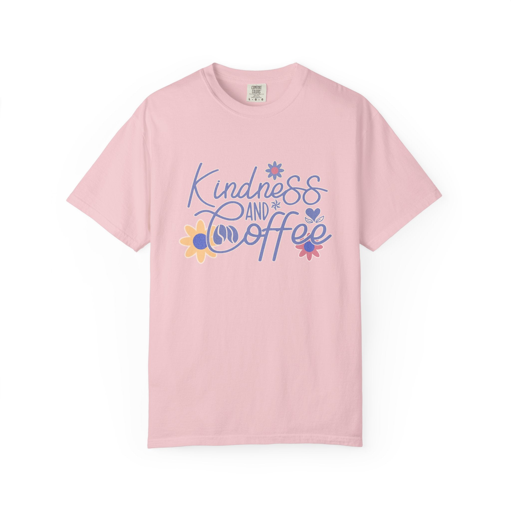Textured Kindness and Coffee T-Shirt