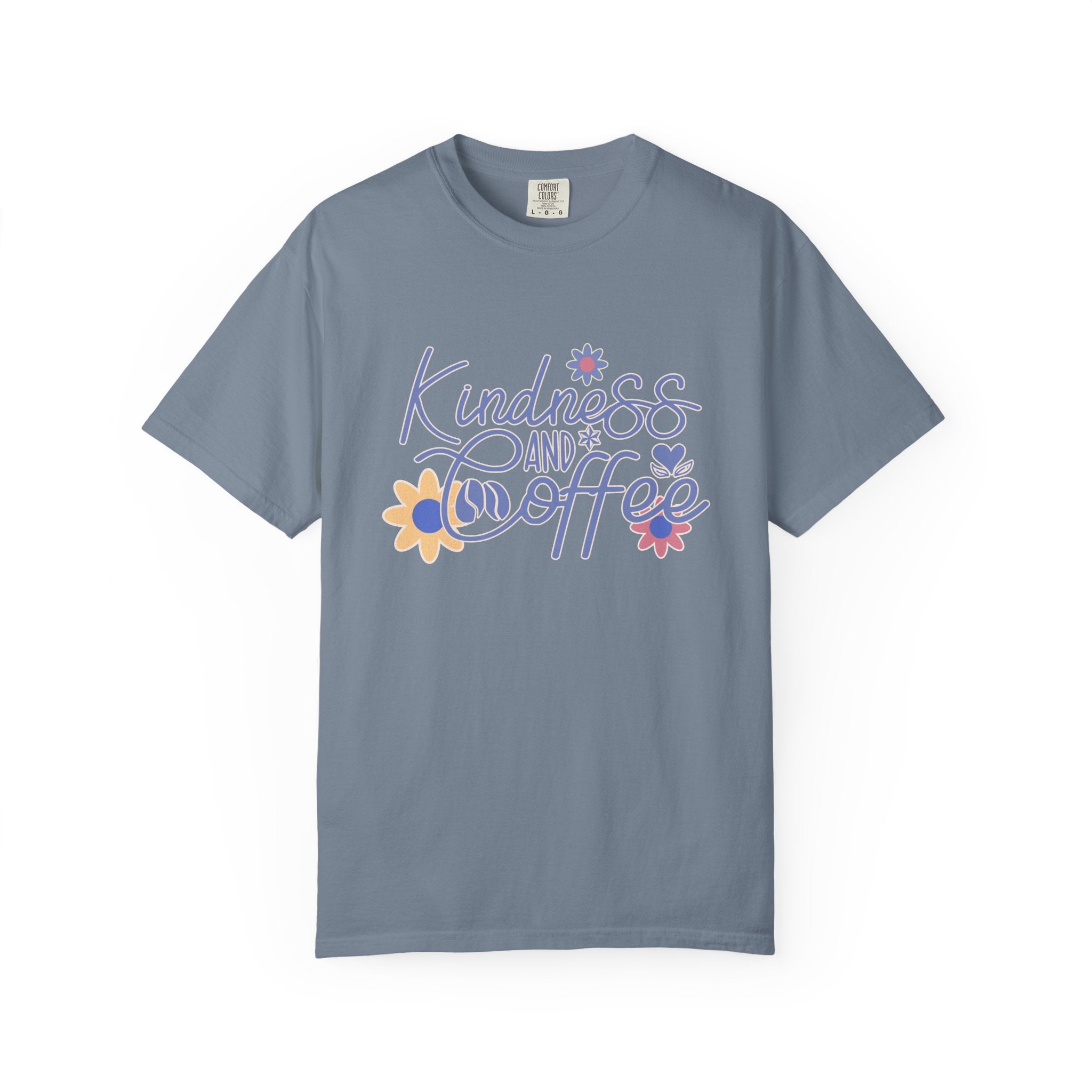Textured Kindness and Coffee T-Shirt