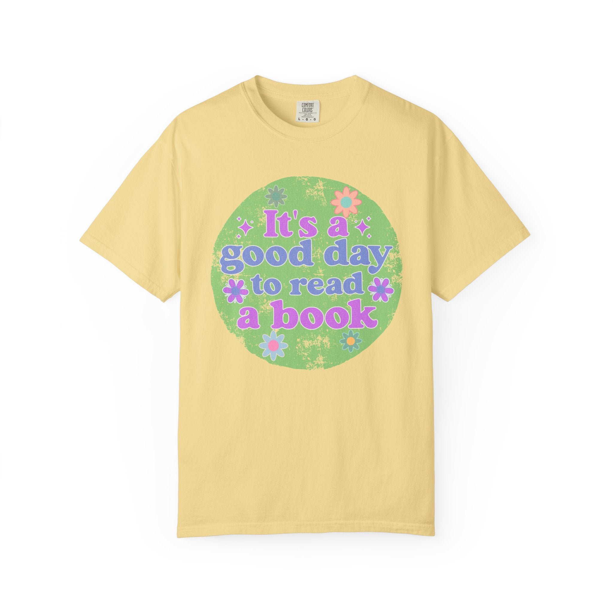 It's a Good Day to Read a Book Textured T-Shirt