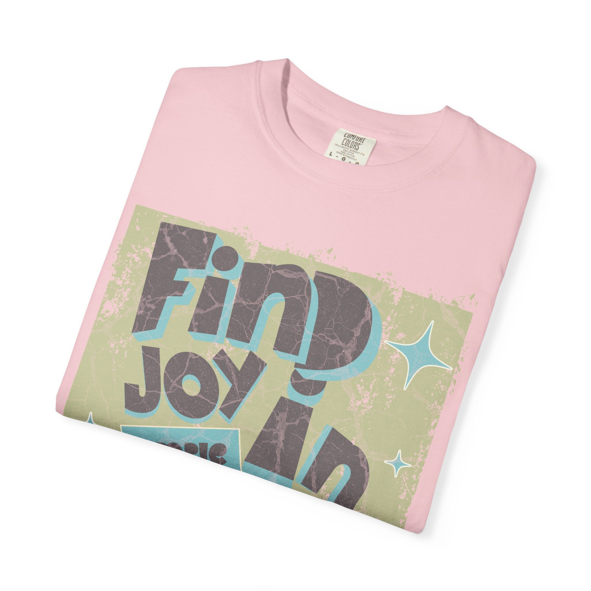 Find Joy In Simple Things Textured T-Shirt