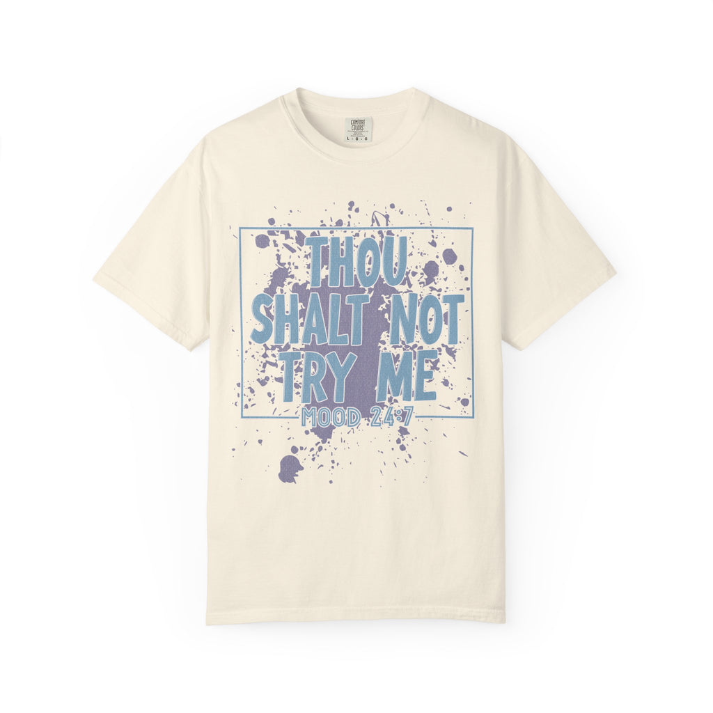 Textured Retro Funny Antisocial Sarcastic Tee