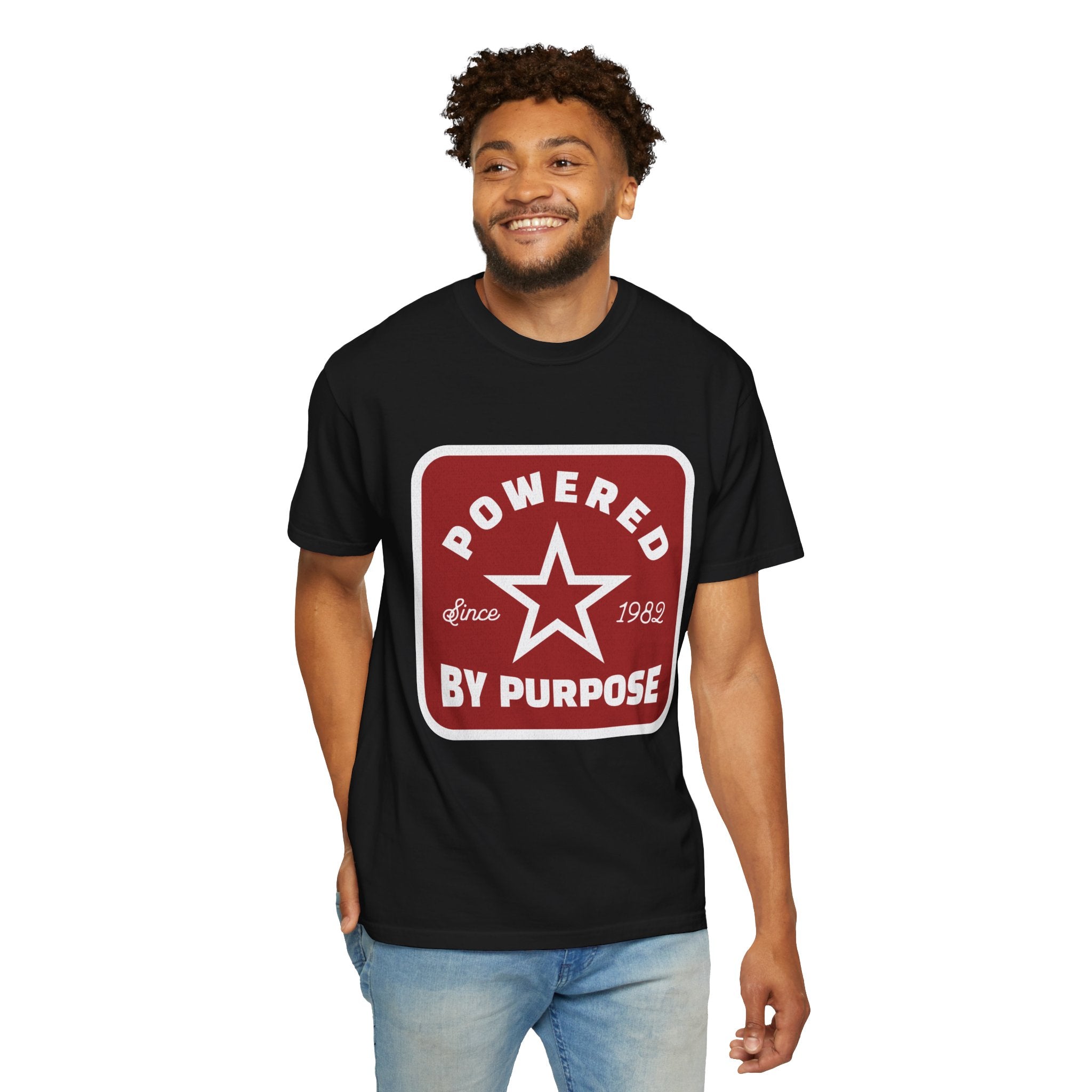 Powered by Purpose Textured T-Shirt