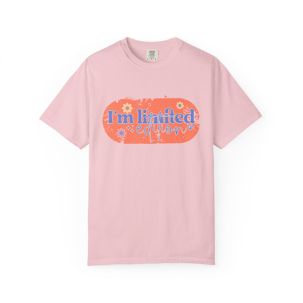 Textured I'm Limited Edition T-Shirt — Retro Floral Graphic Tee