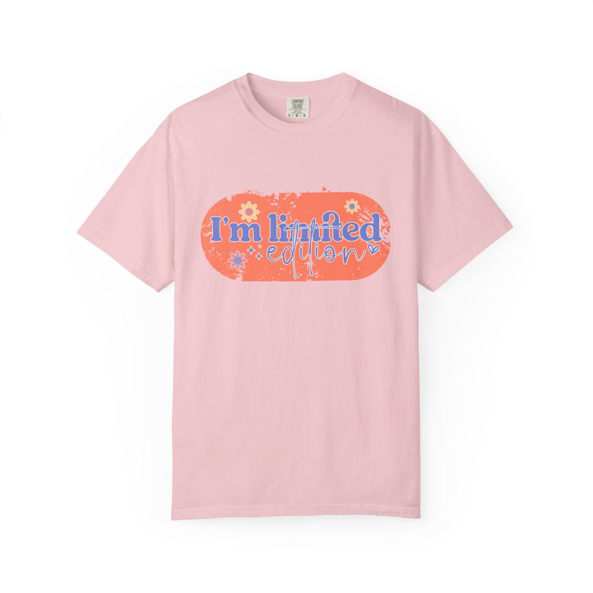 Textured I'm Limited Edition T-Shirt — Retro Floral Graphic Tee
