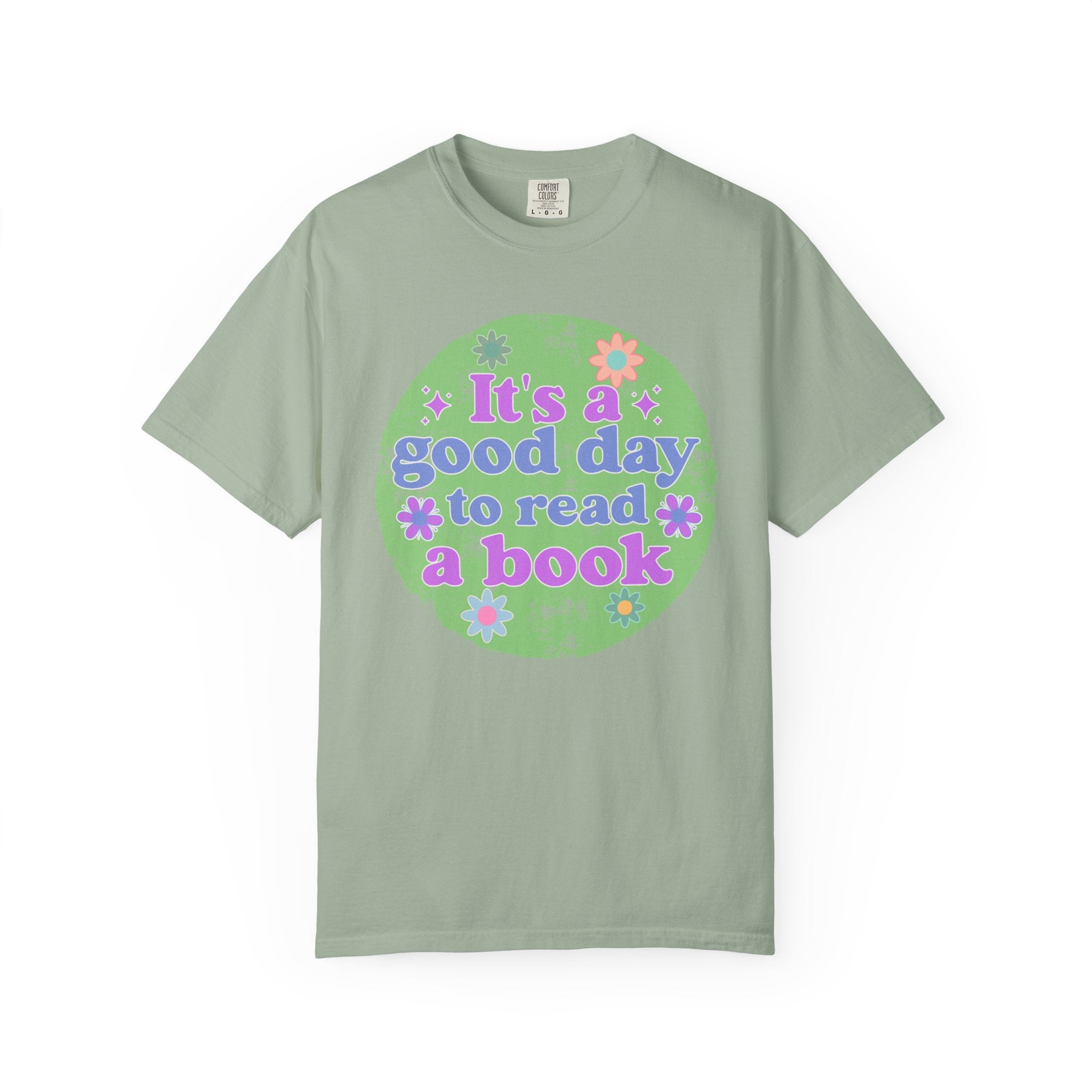 It's a Good Day to Read a Book Textured T-Shirt