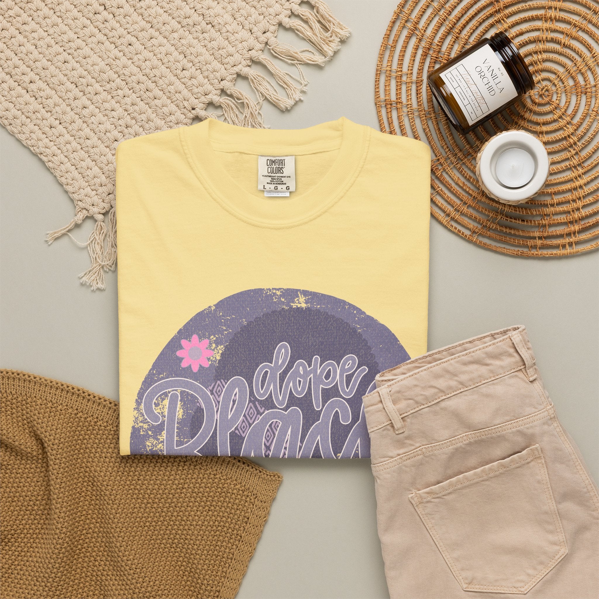 Vintage Floral 'Love Blooms Within' T-Shirt
