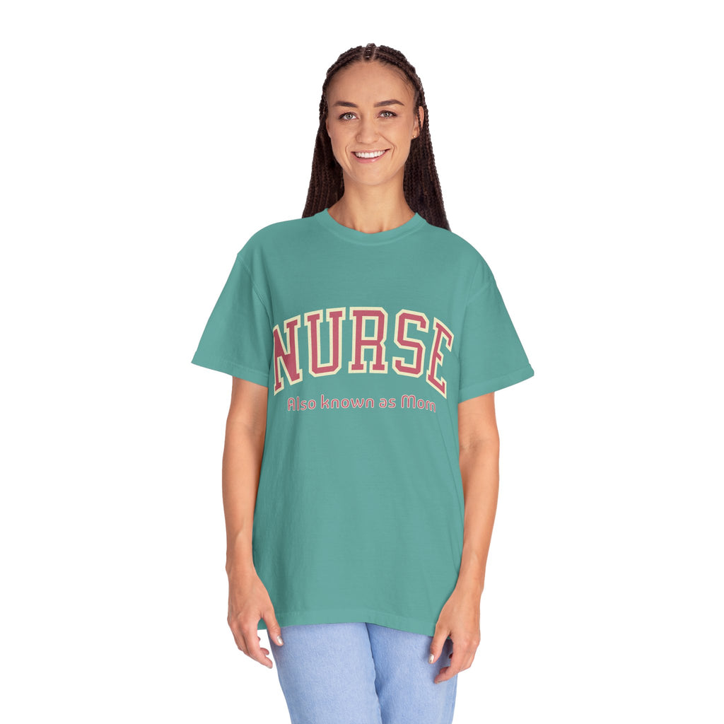 Nurse (Also Known as Mom) Textured T-Shirt