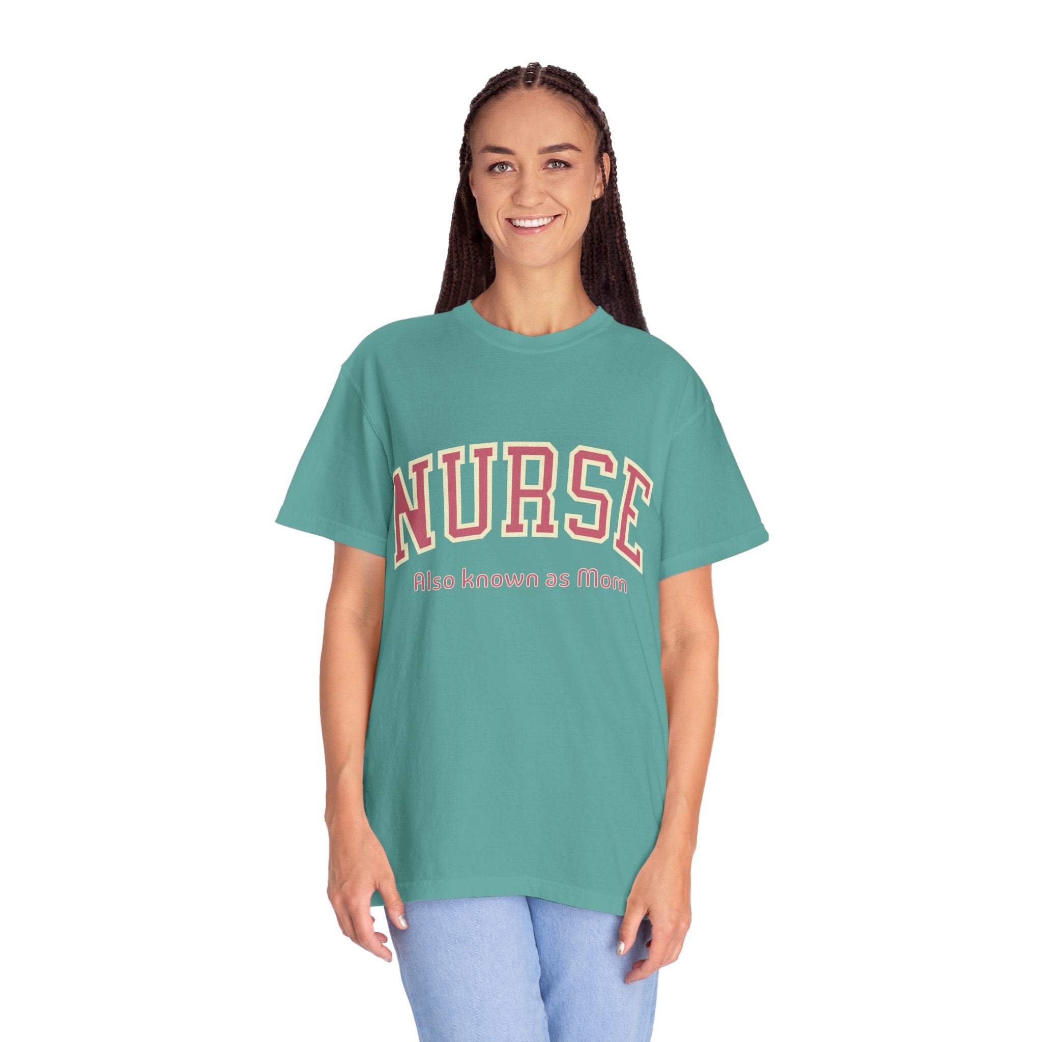 Nurse (Also Known as Mom) Textured T-Shirt