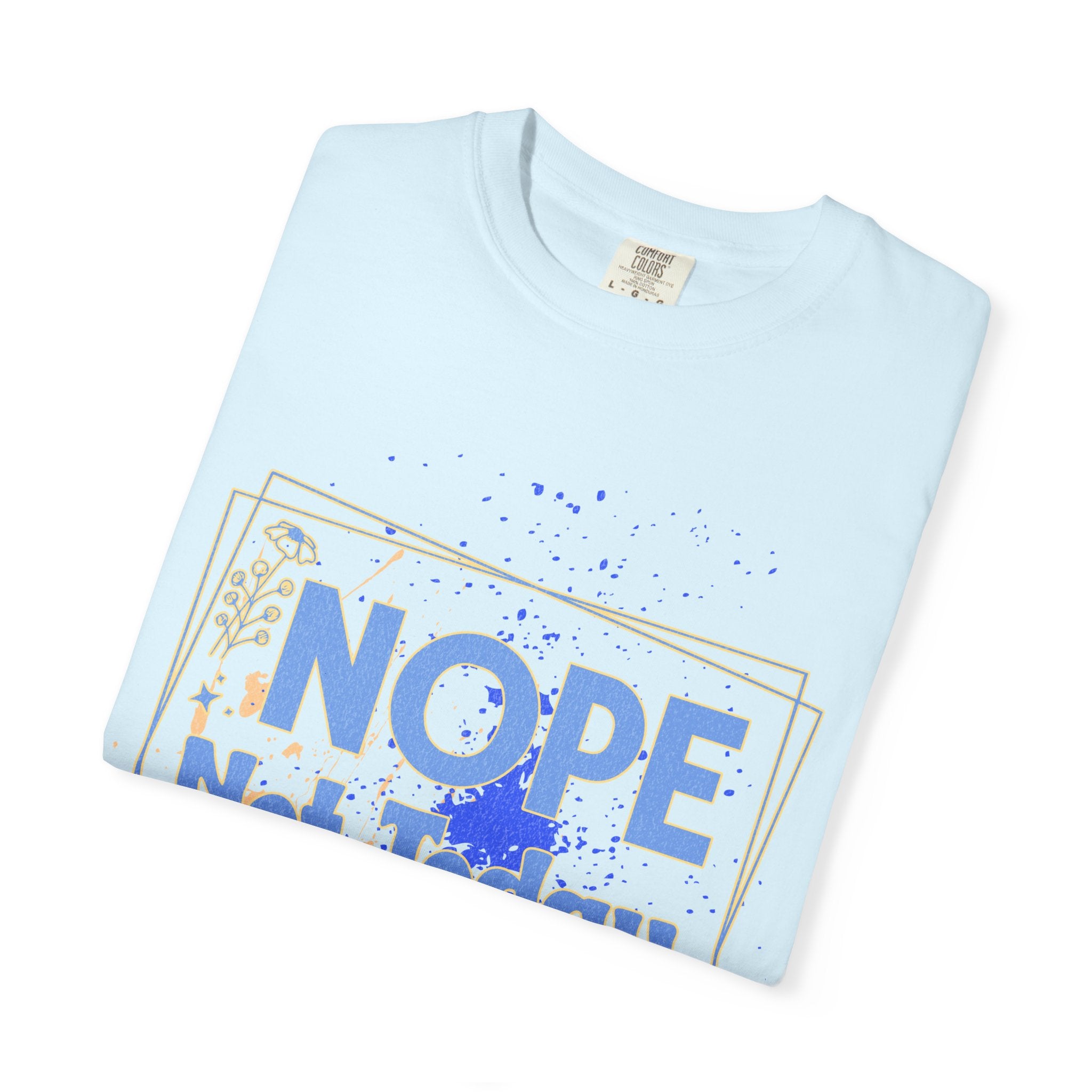 Textured Retro Nope Not Today Tee
