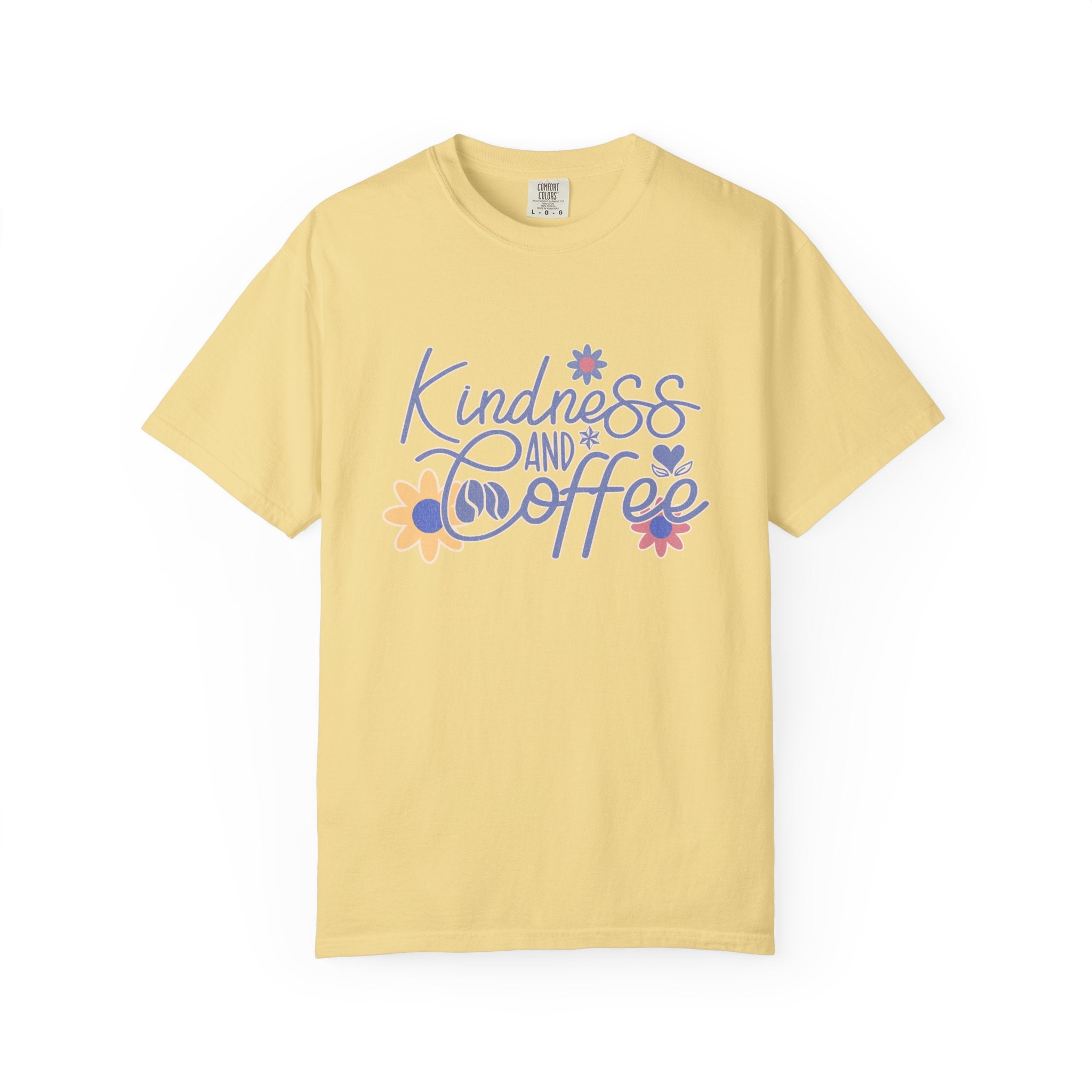 Textured Kindness and Coffee T-Shirt