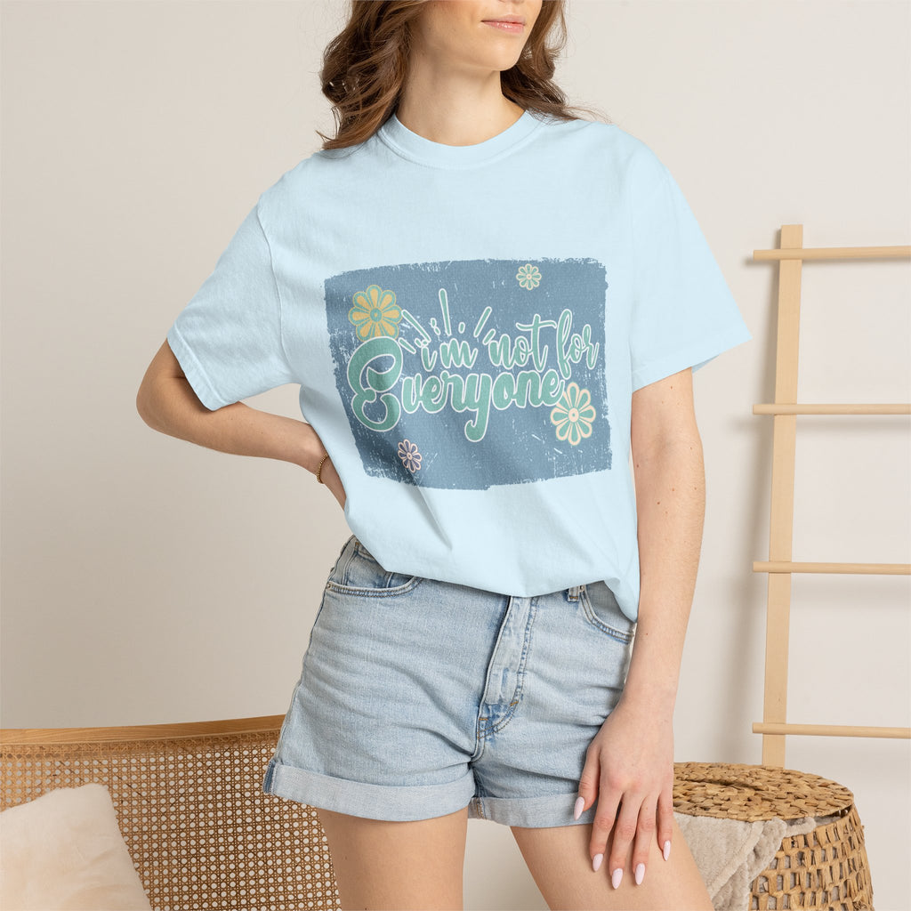 Textured Retro I'm Not For Everyone Tee