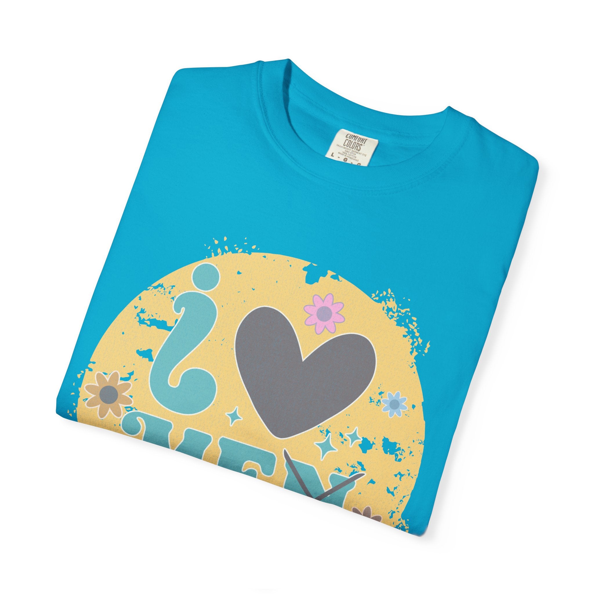 Funny Retro Self Love Retro Textured Tee
