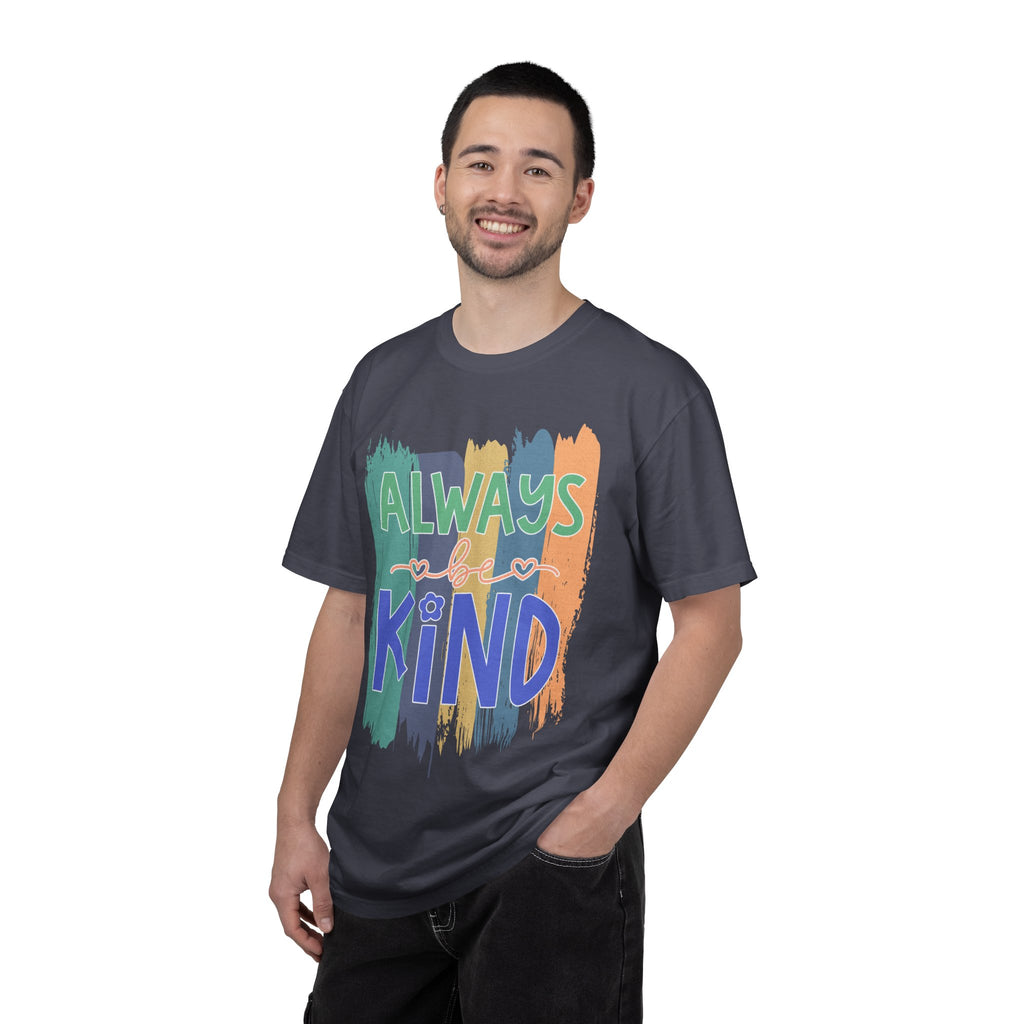 Textured Always Kind T-Shirt — Inspirational Positive Message Tee