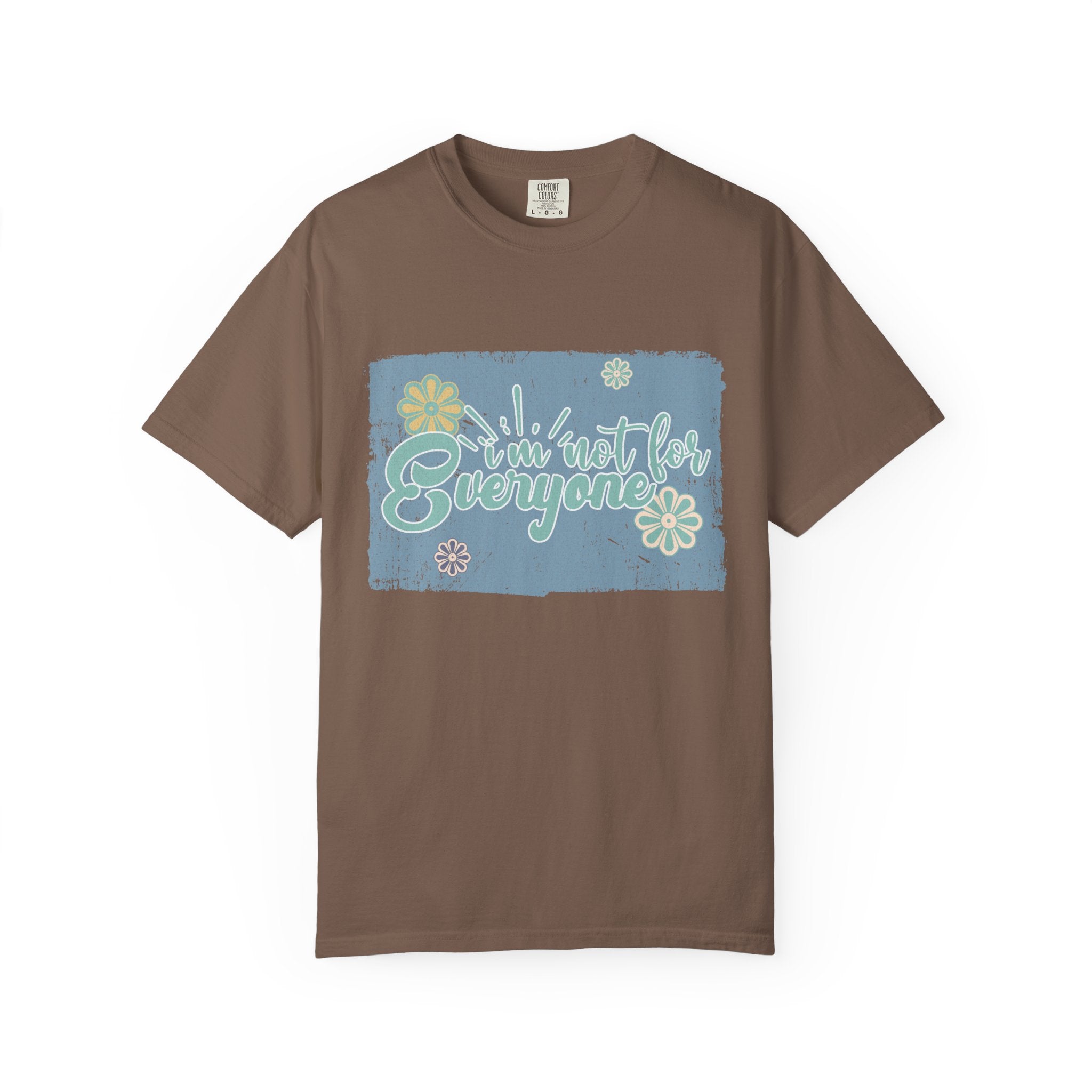Textured Retro I'm Not For Everyone Tee