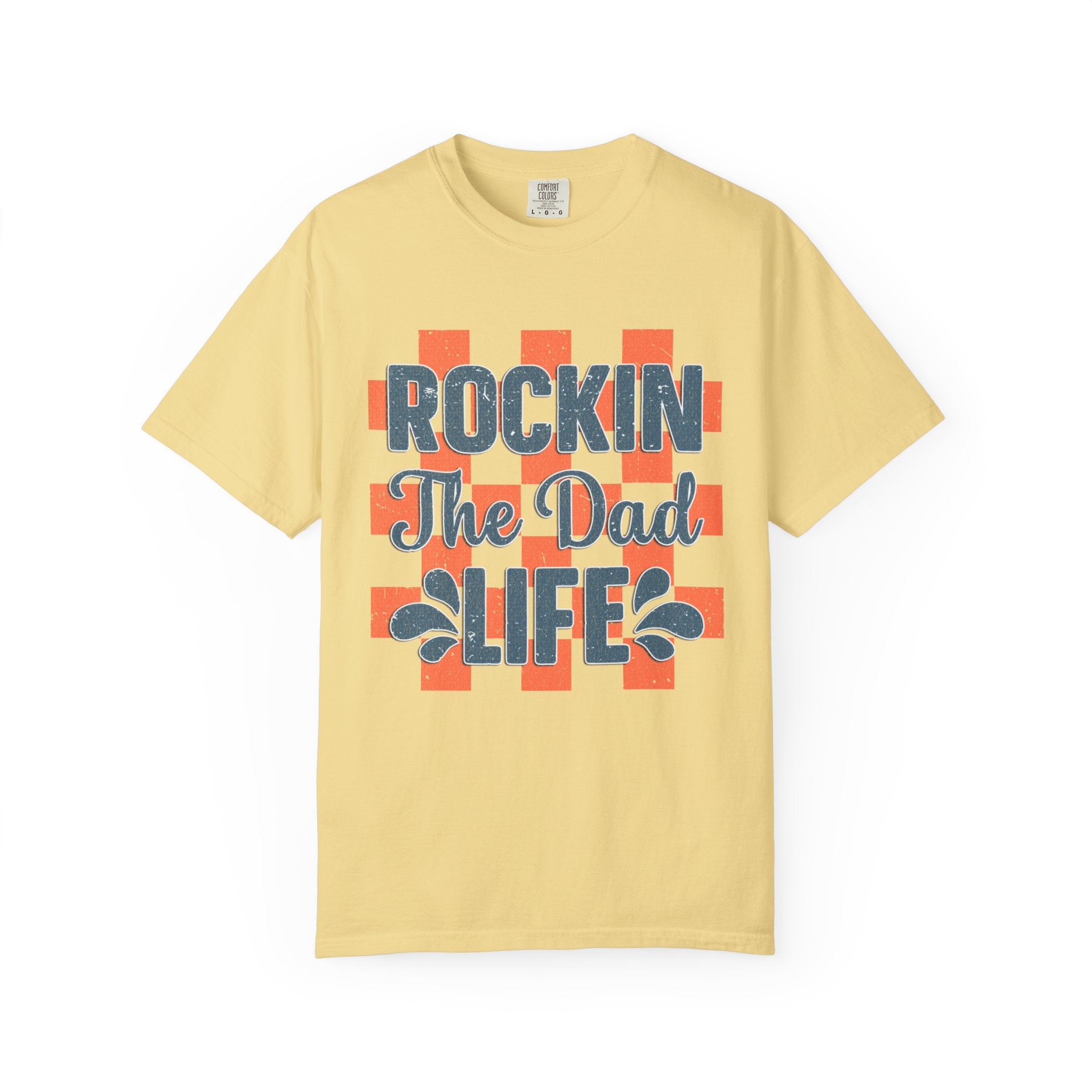 Textured Rockin' The Dad Life T-Shirt