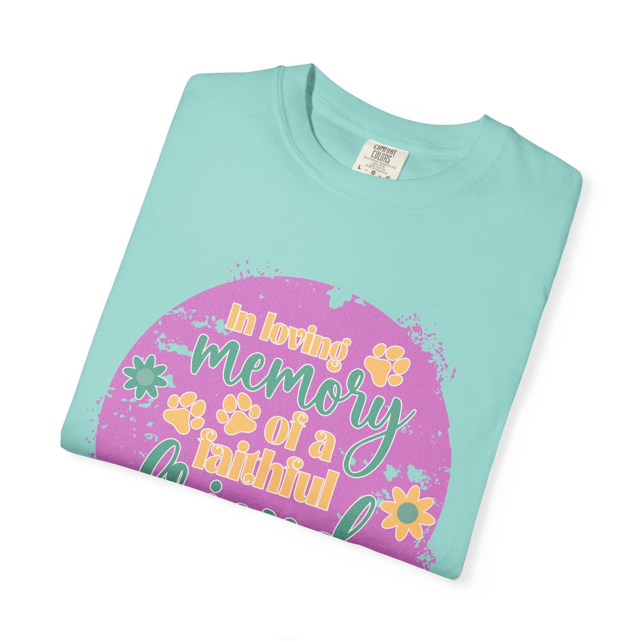 Textured Retro Faithful Friend Memorial Tee
