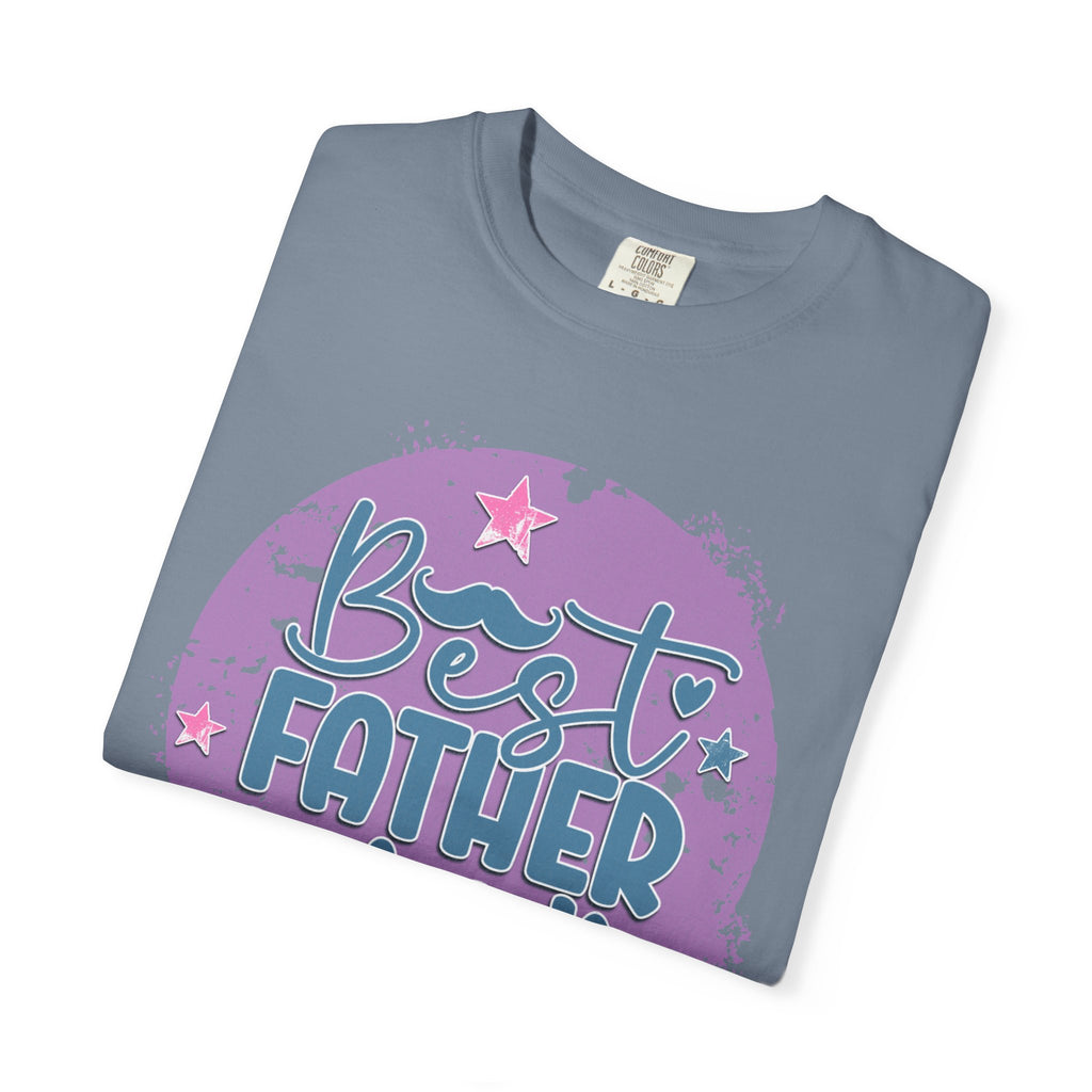 Best Father Ever Textured T-Shirt — Father’s Day Gift Tee