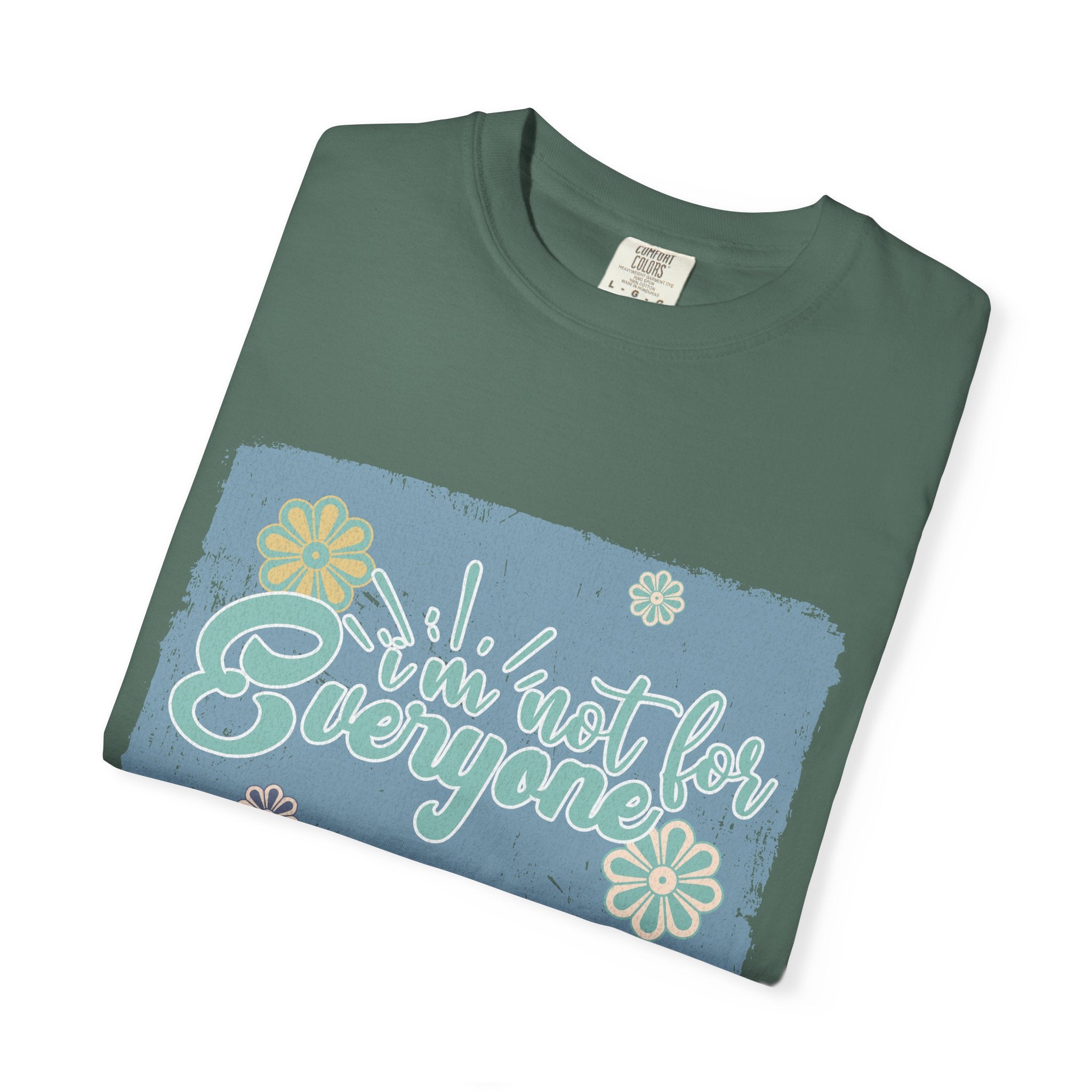 Textured Retro I'm Not For Everyone Tee