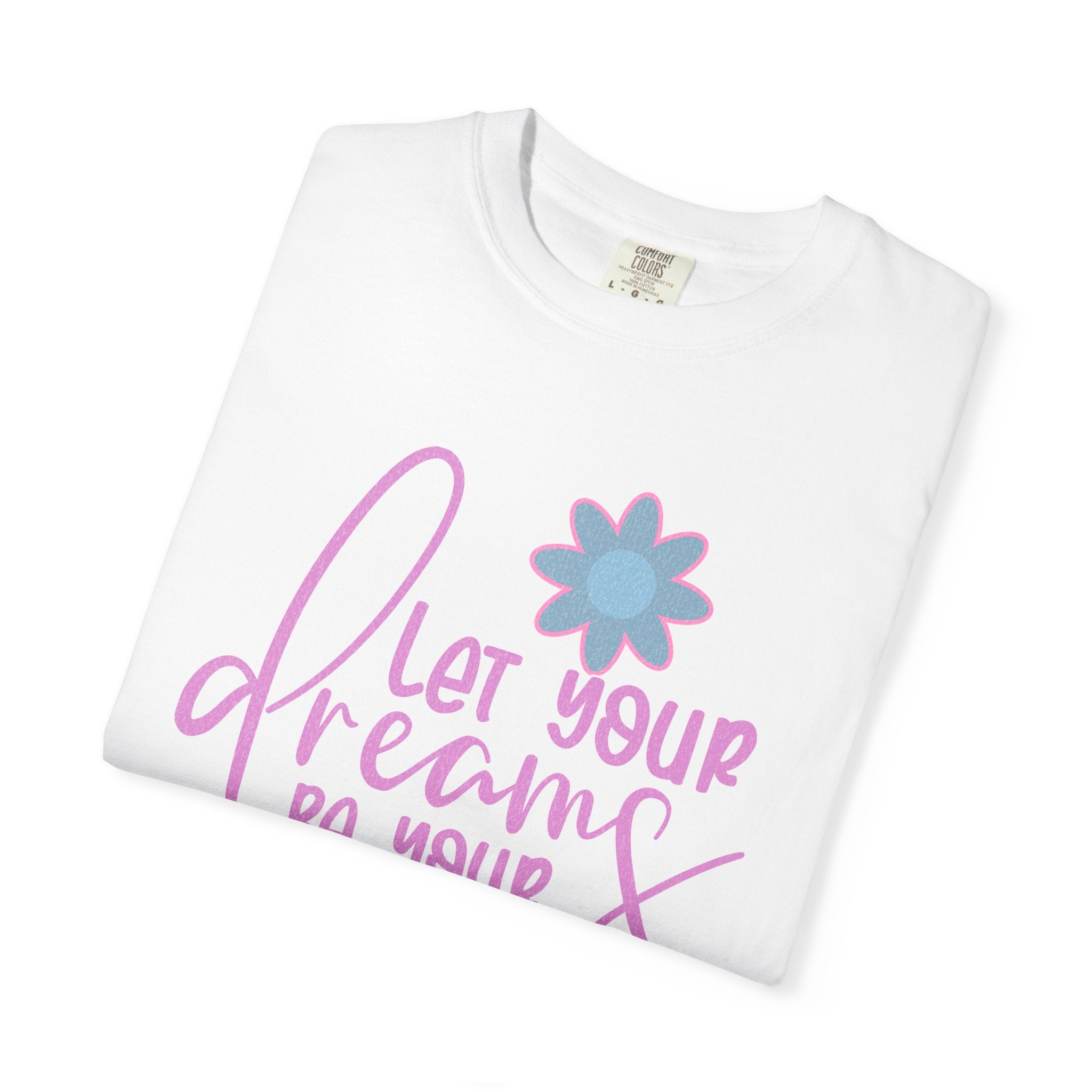 Textured Let Your Dreams Be Your Wings T-Shirt