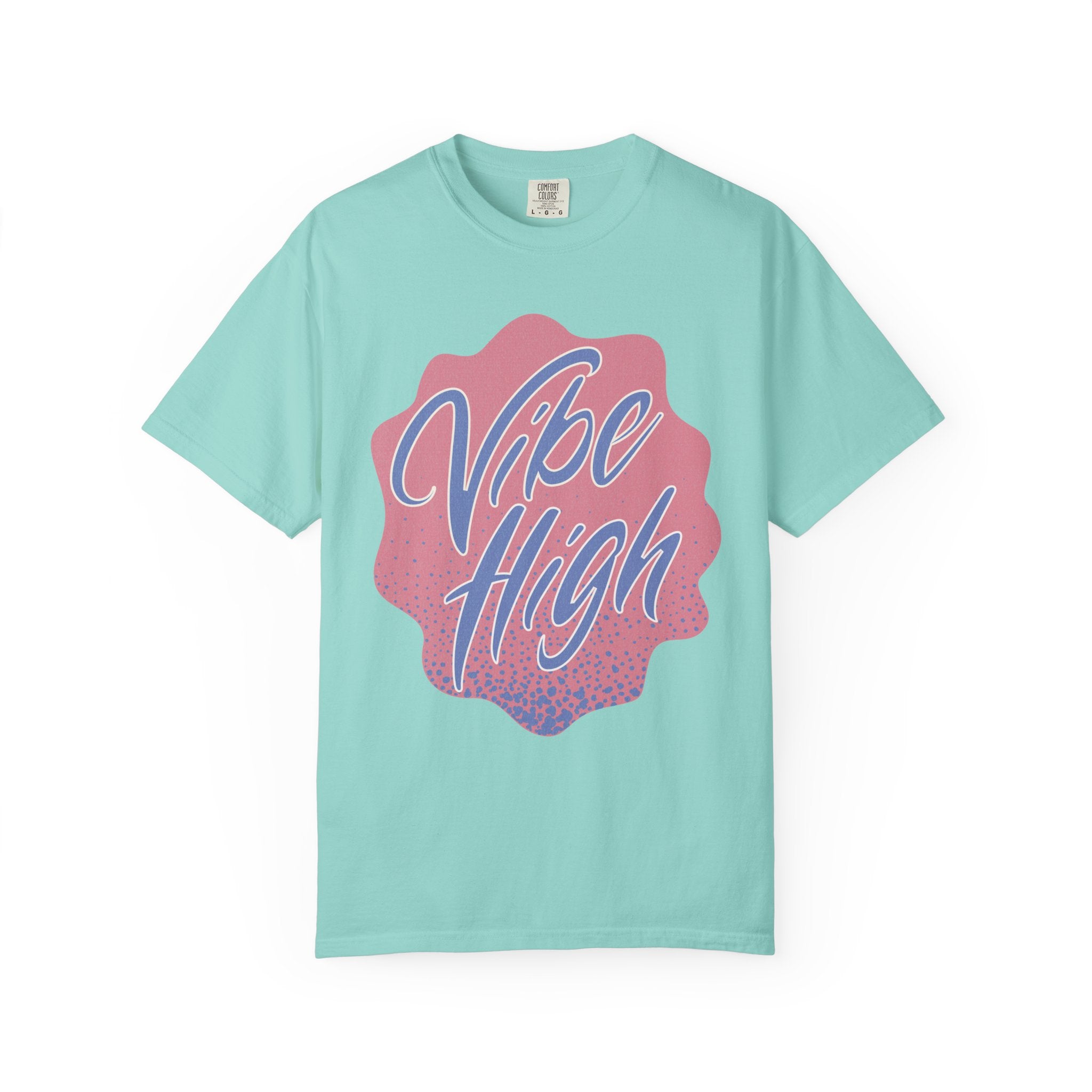 Vibe High Graphic Textured T‑Shirt