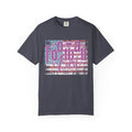 Textured Retro Americana Football First Tee