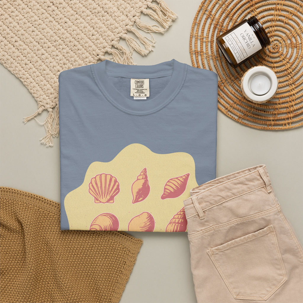 Seashells and Sunlight Textured T-Shirt