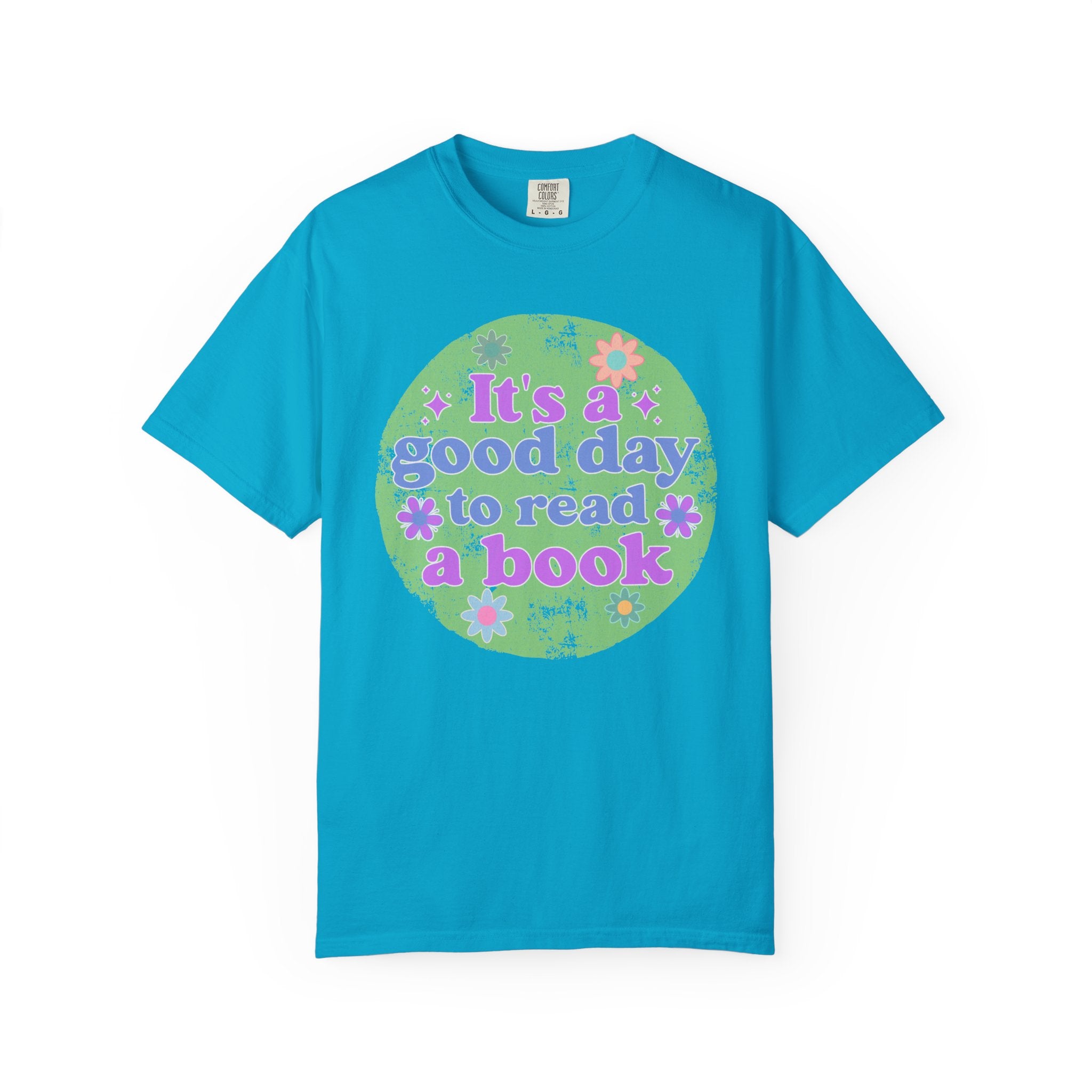 It's a Good Day to Read a Book Textured T-Shirt