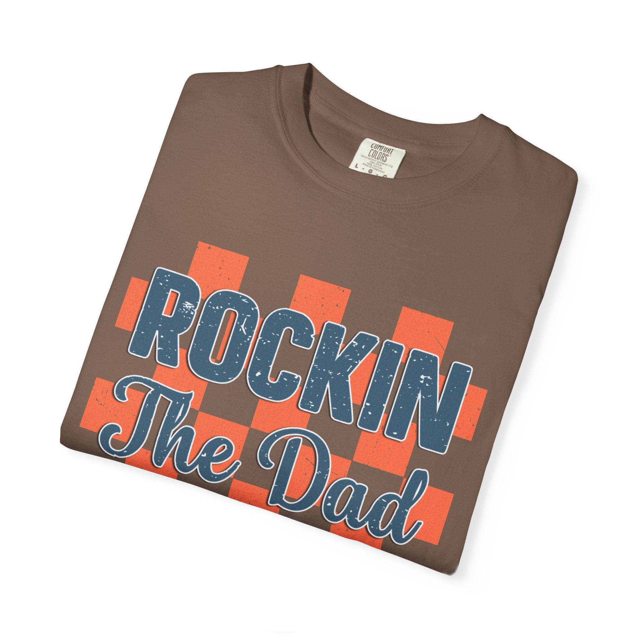 Textured Rockin' The Dad Life T-Shirt