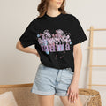 Mama Floral Splash Textured Tee — Pastel Garden Mother's Day T-Shirt