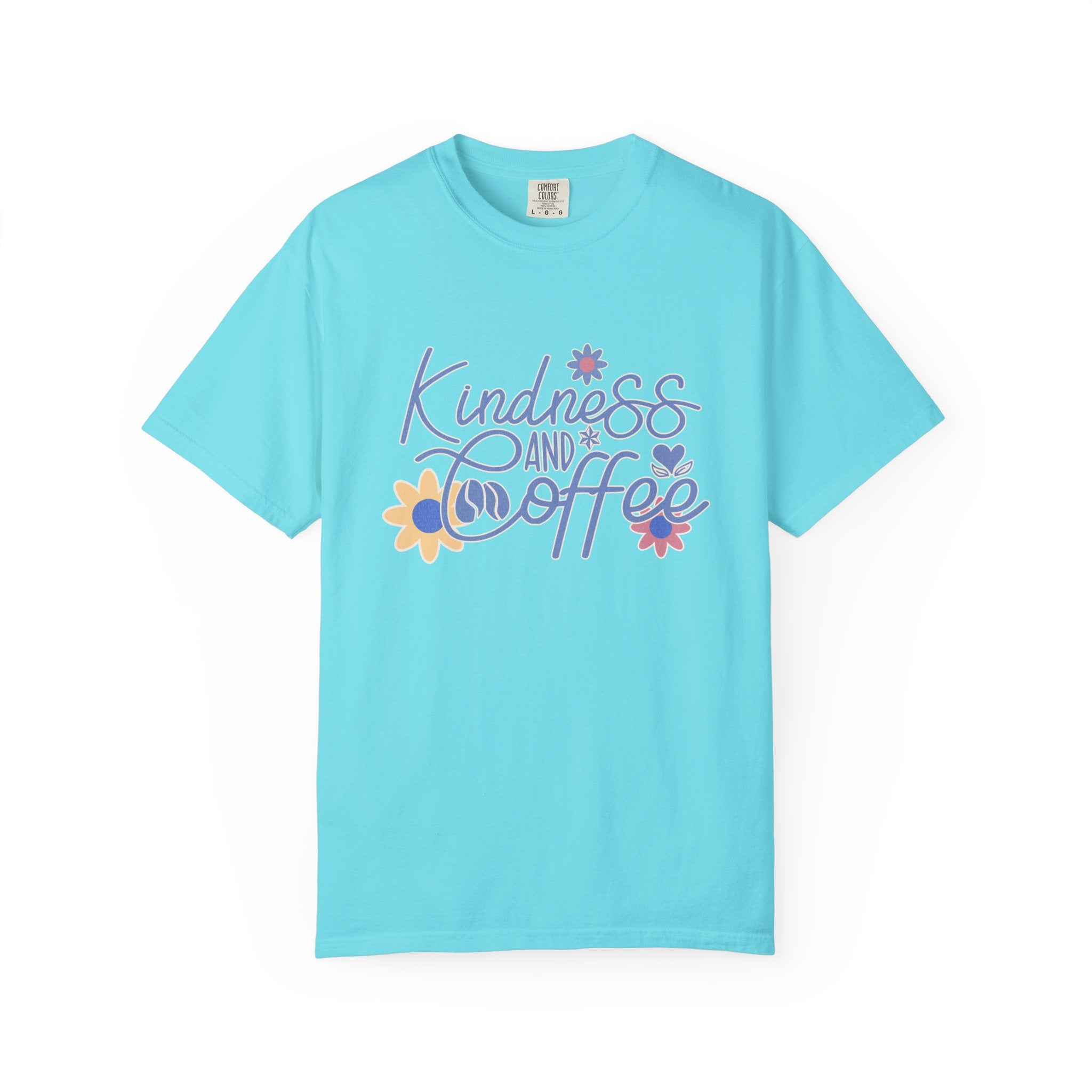 Textured Kindness and Coffee T-Shirt
