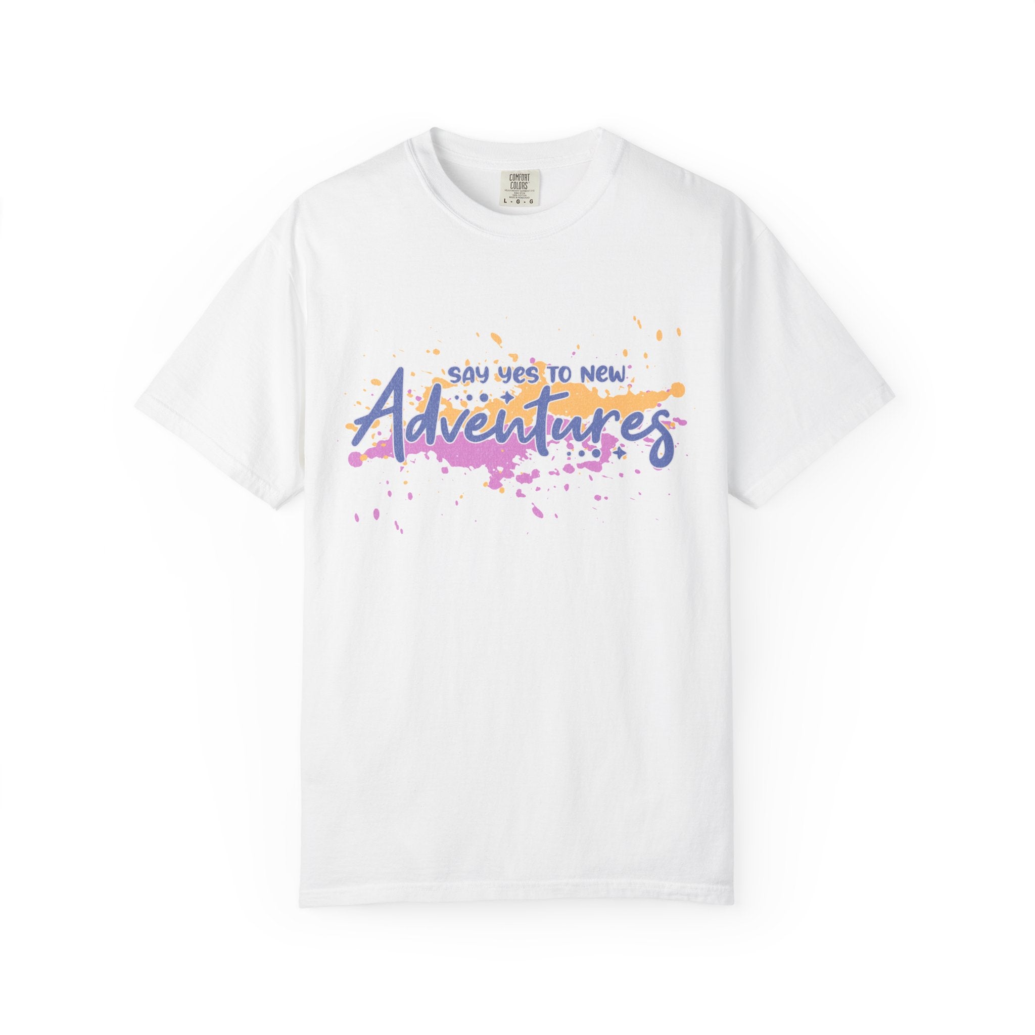 Adventure T‑Shirt – "Say Yes to New Adventures" Graphic Tee