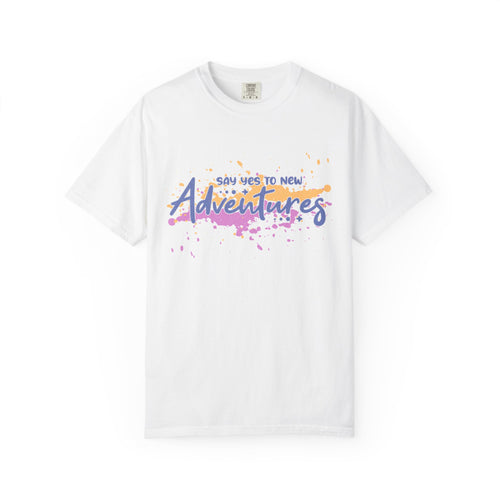 Adventure T‑Shirt – "Say Yes to New Adventures" Graphic Tee