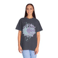 Mom Squad TexturedT-Shirt – 'Best Mom Ever' Floral Graphic Tee