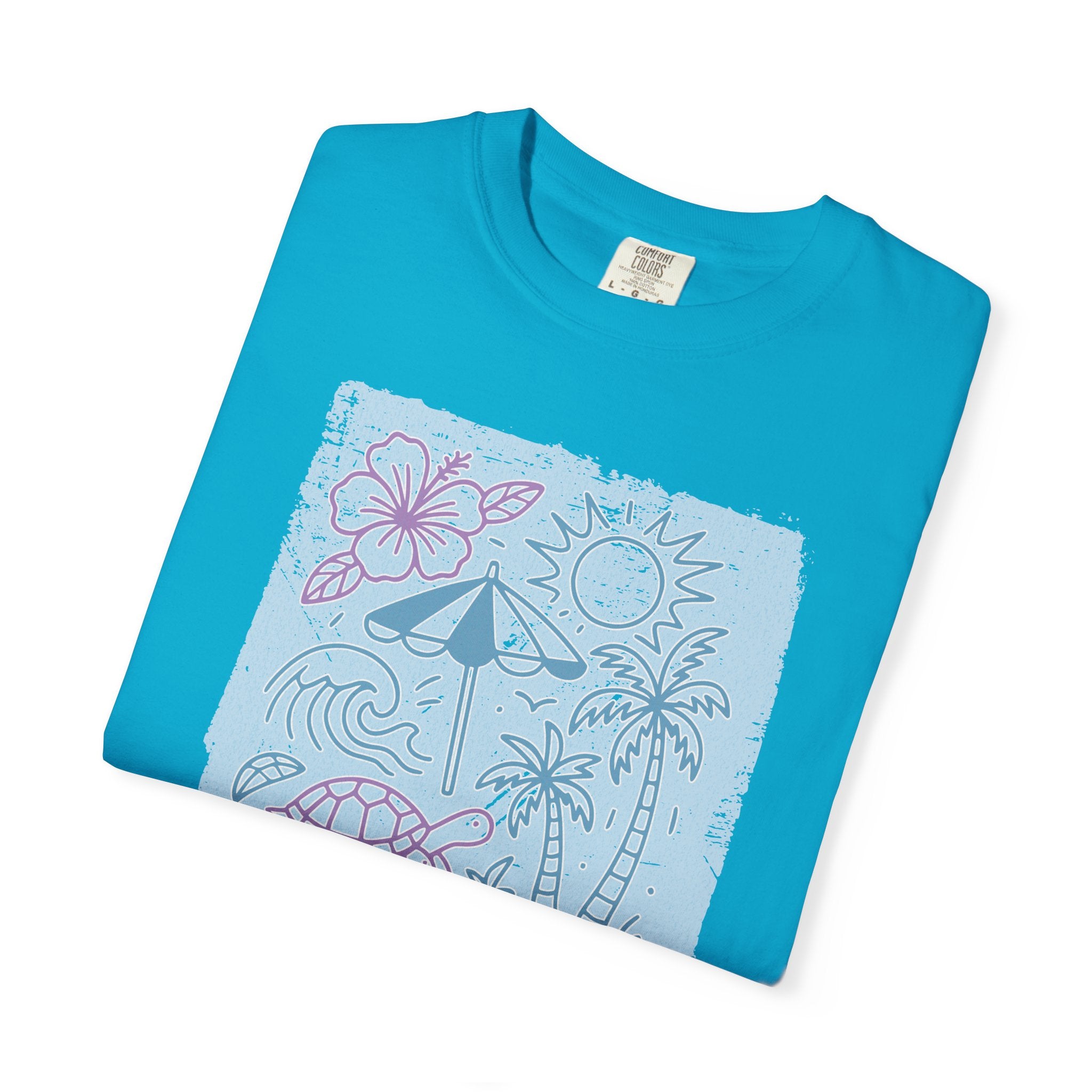 Meet Me at the Beach Textured T-Shirt