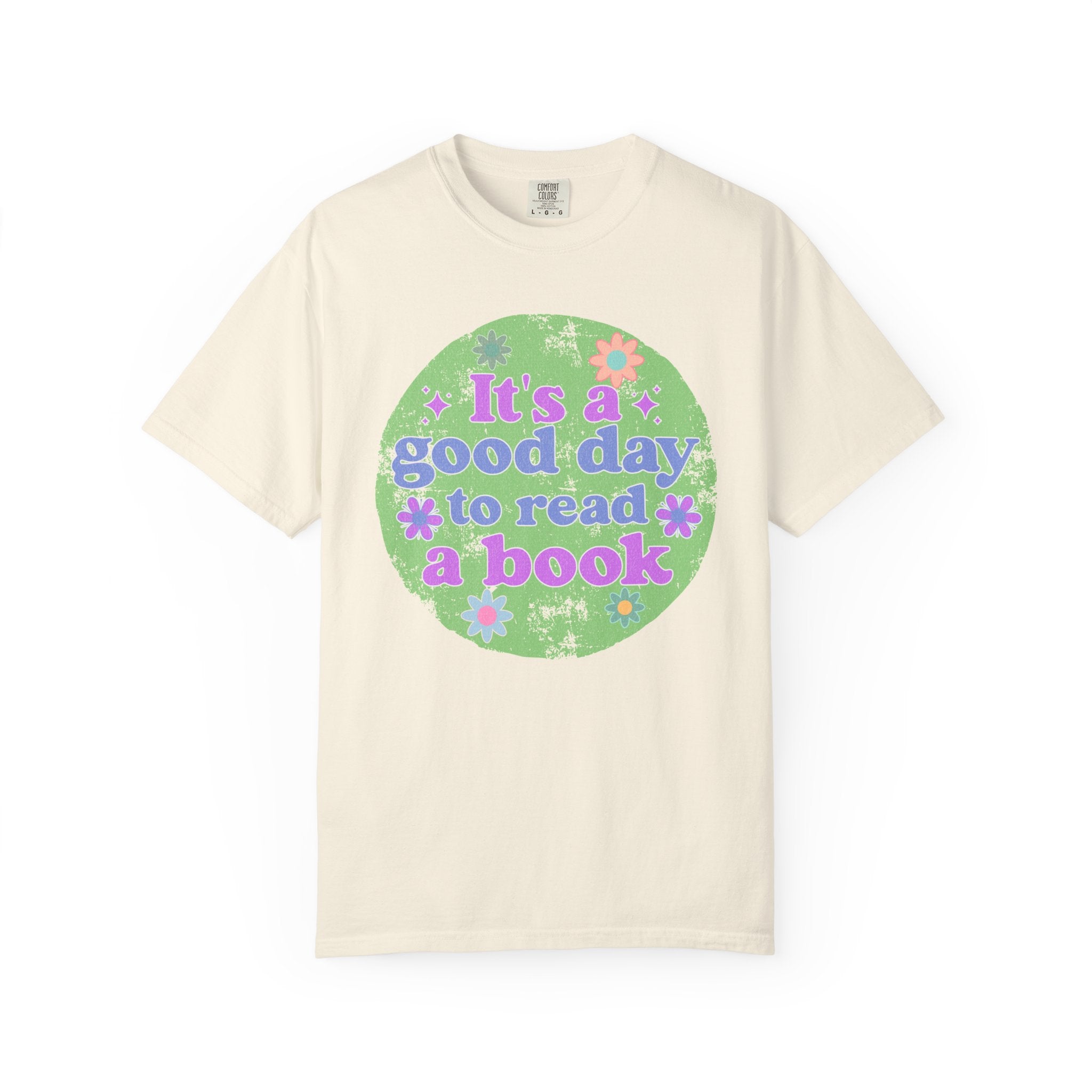 It's a Good Day to Read a Book Textured T-Shirt