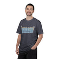 T-Shirt — “Social Media Is a Drug” Textured Graphic Tee, Casual Internet Humor Shirt
