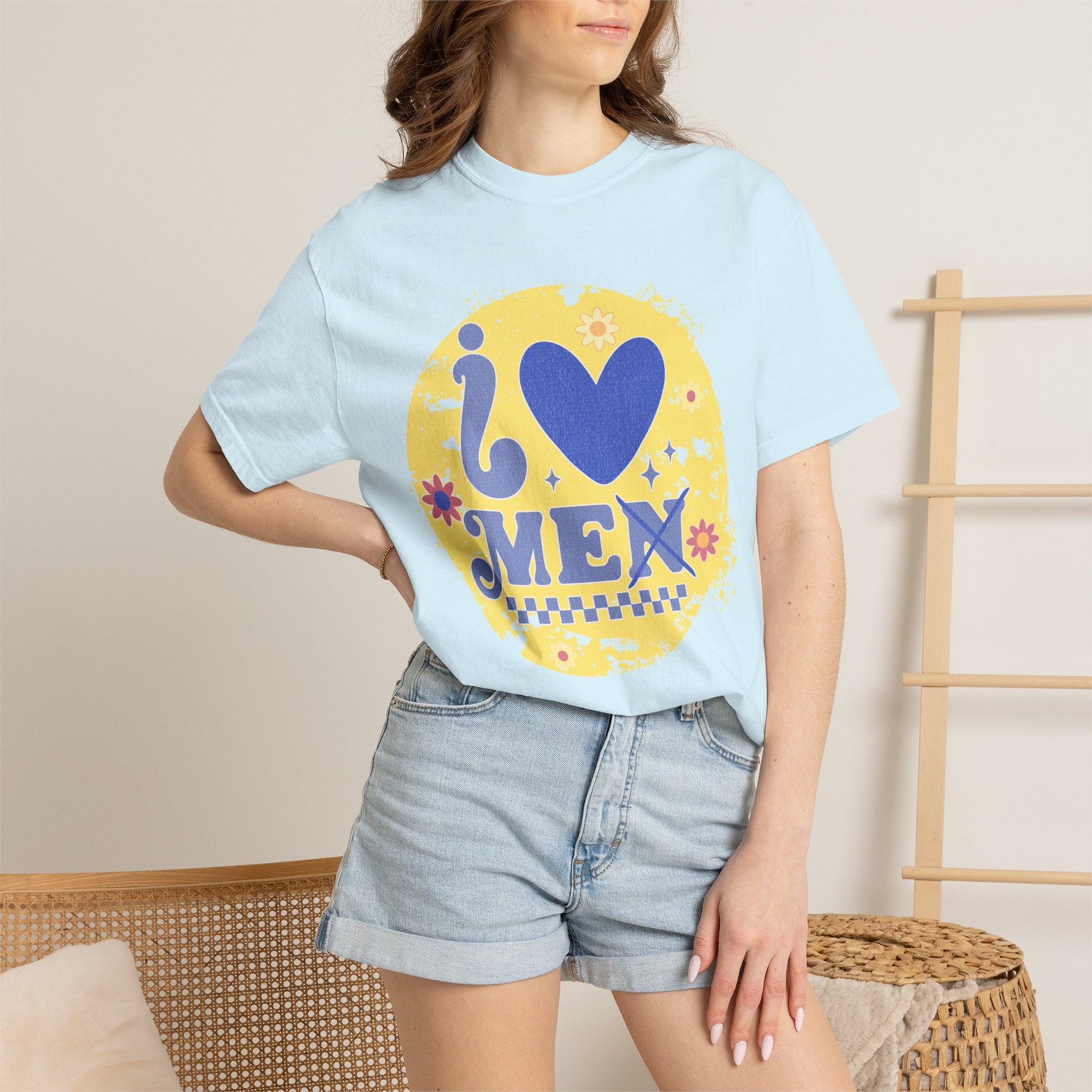Funny Retro Self Love Textured Tee