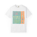 Textured I Can't People Today T-Shirt — Funny Introvert Graphic Tee