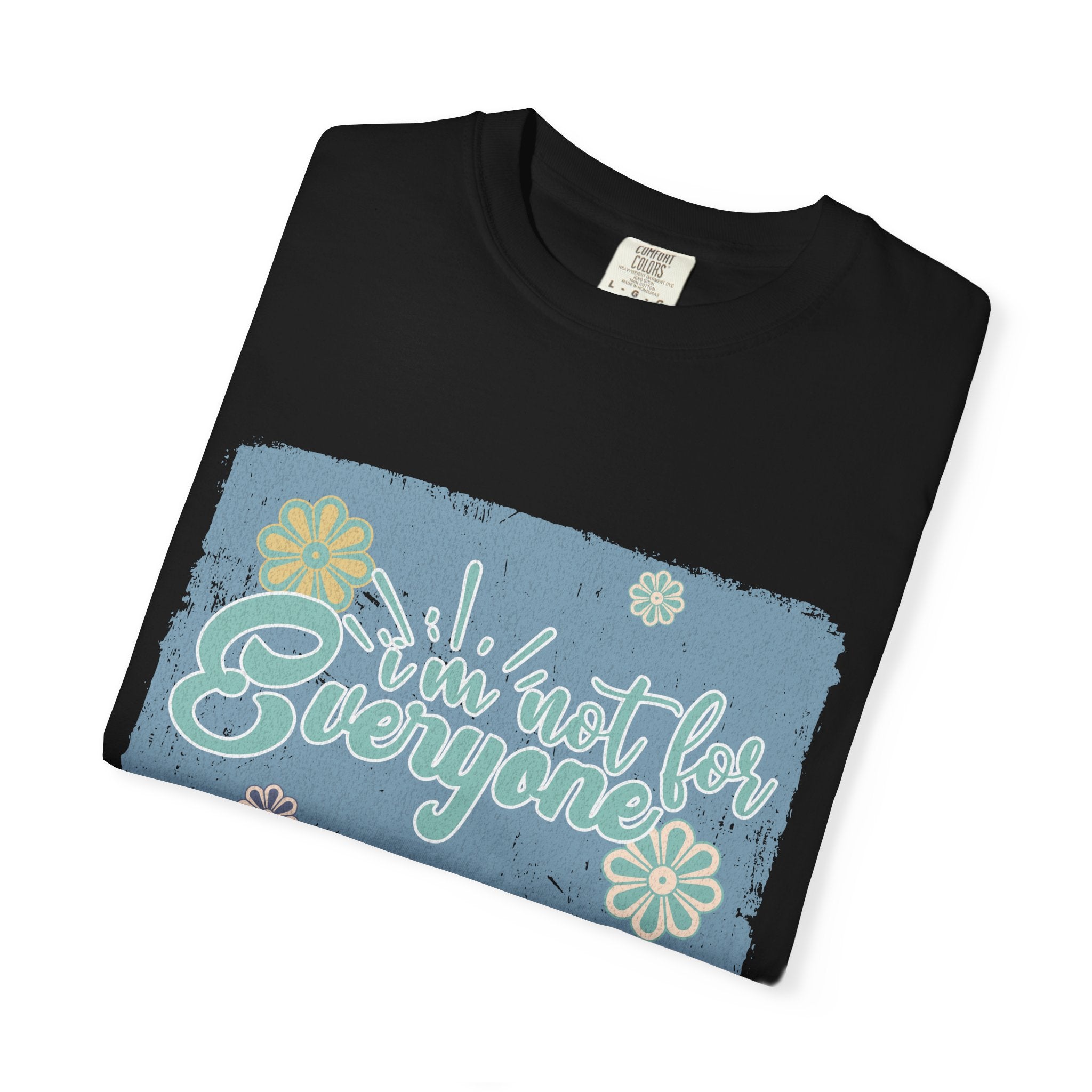 Textured Retro I'm Not For Everyone Tee