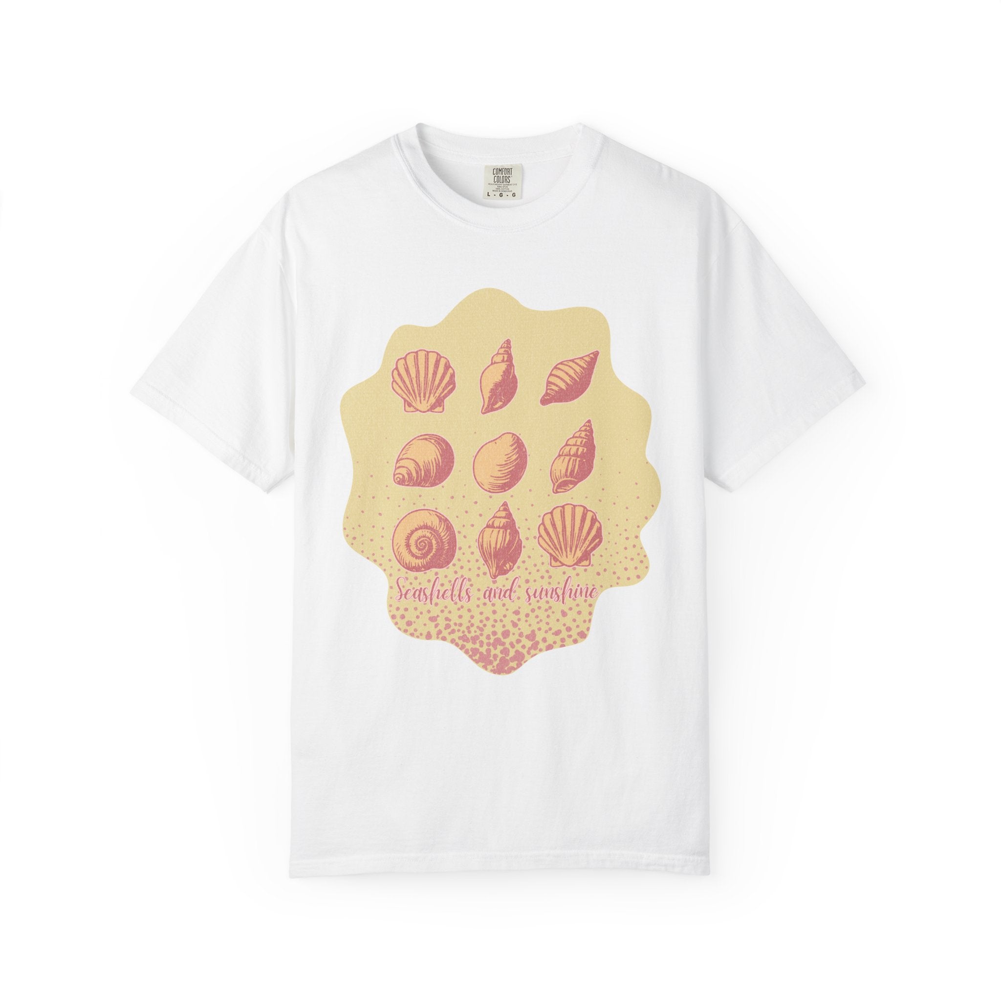 Seashells and Sunlight Textured T-Shirt