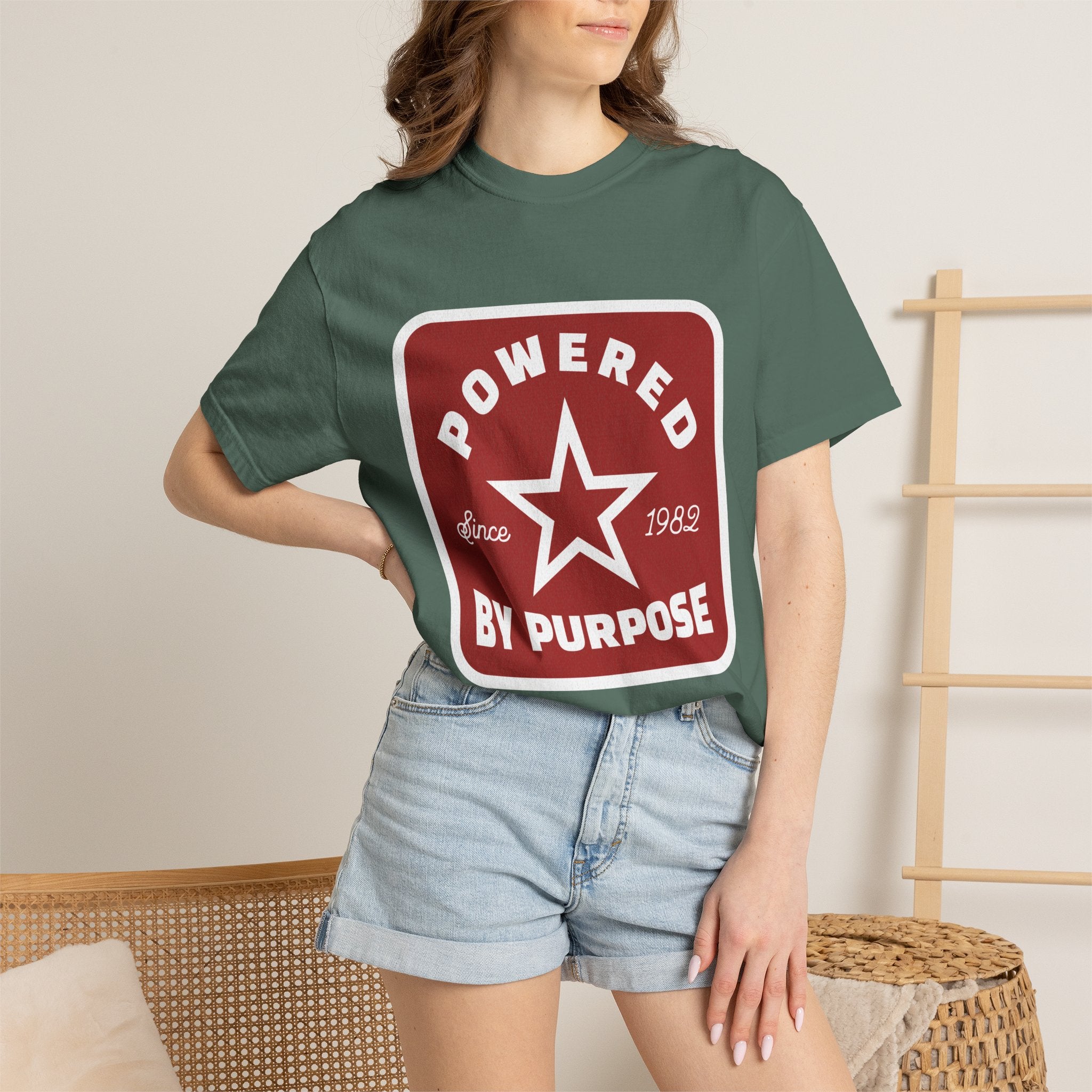 Powered by Purpose Textured T-Shirt