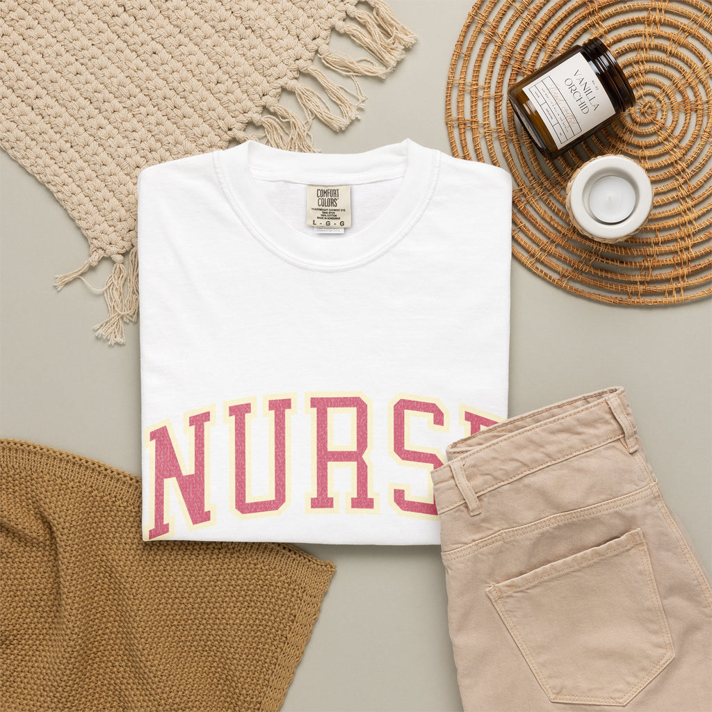Nurse (Also Known as Mom) Textured T-Shirt